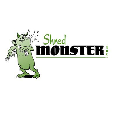 Full-color Paper Shredding co. Logo