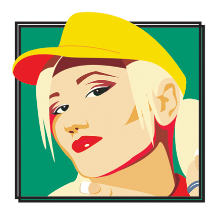 Gwen Stefani Digital Illustration