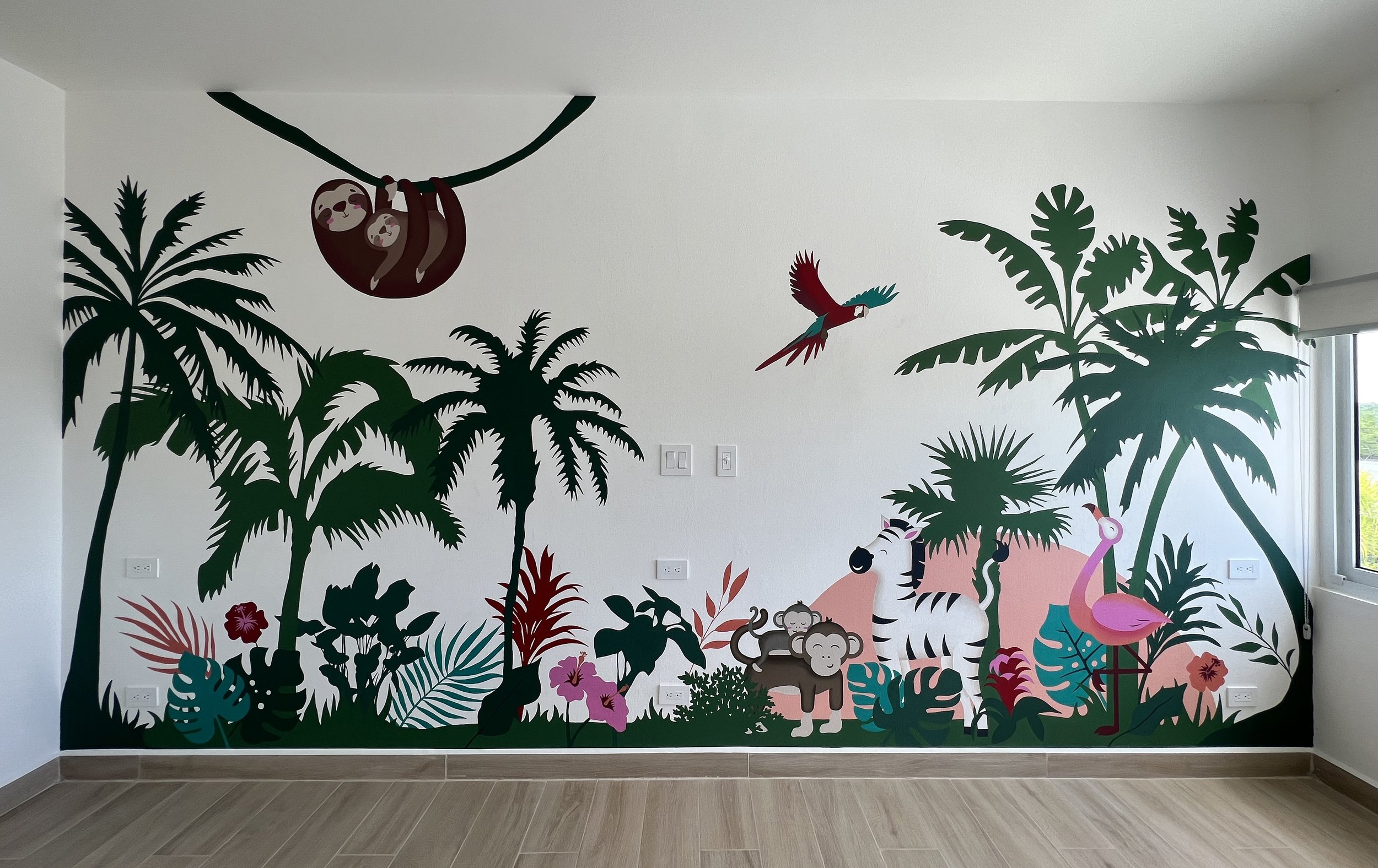 Costa Rica Nursery Mural // 2023