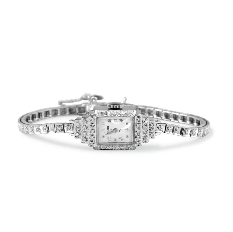 Elgin Vintage ladies dinner watch — Prince Estate Jewelry display picture 2
