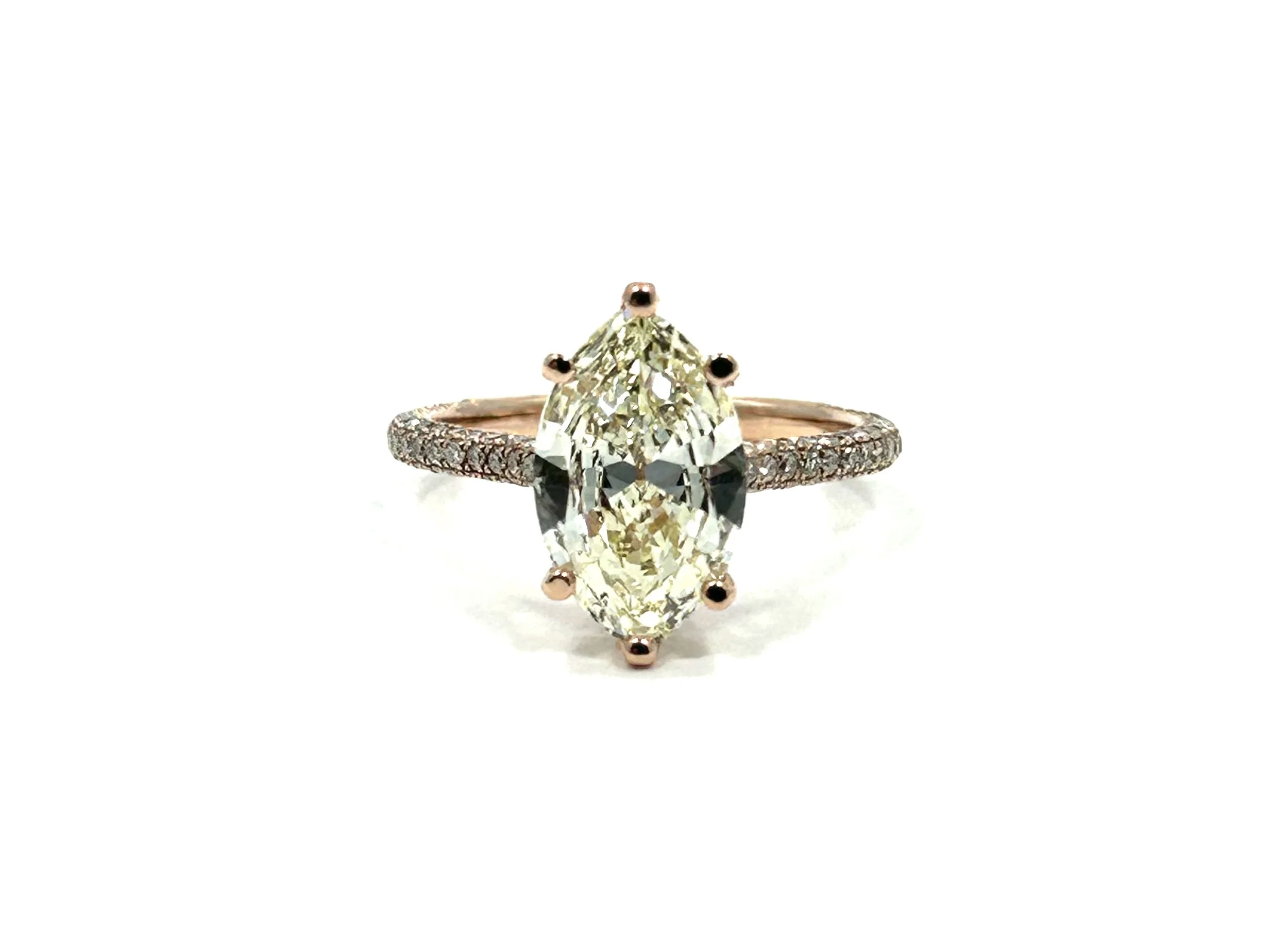 Marquise Diamond Engagement Ring