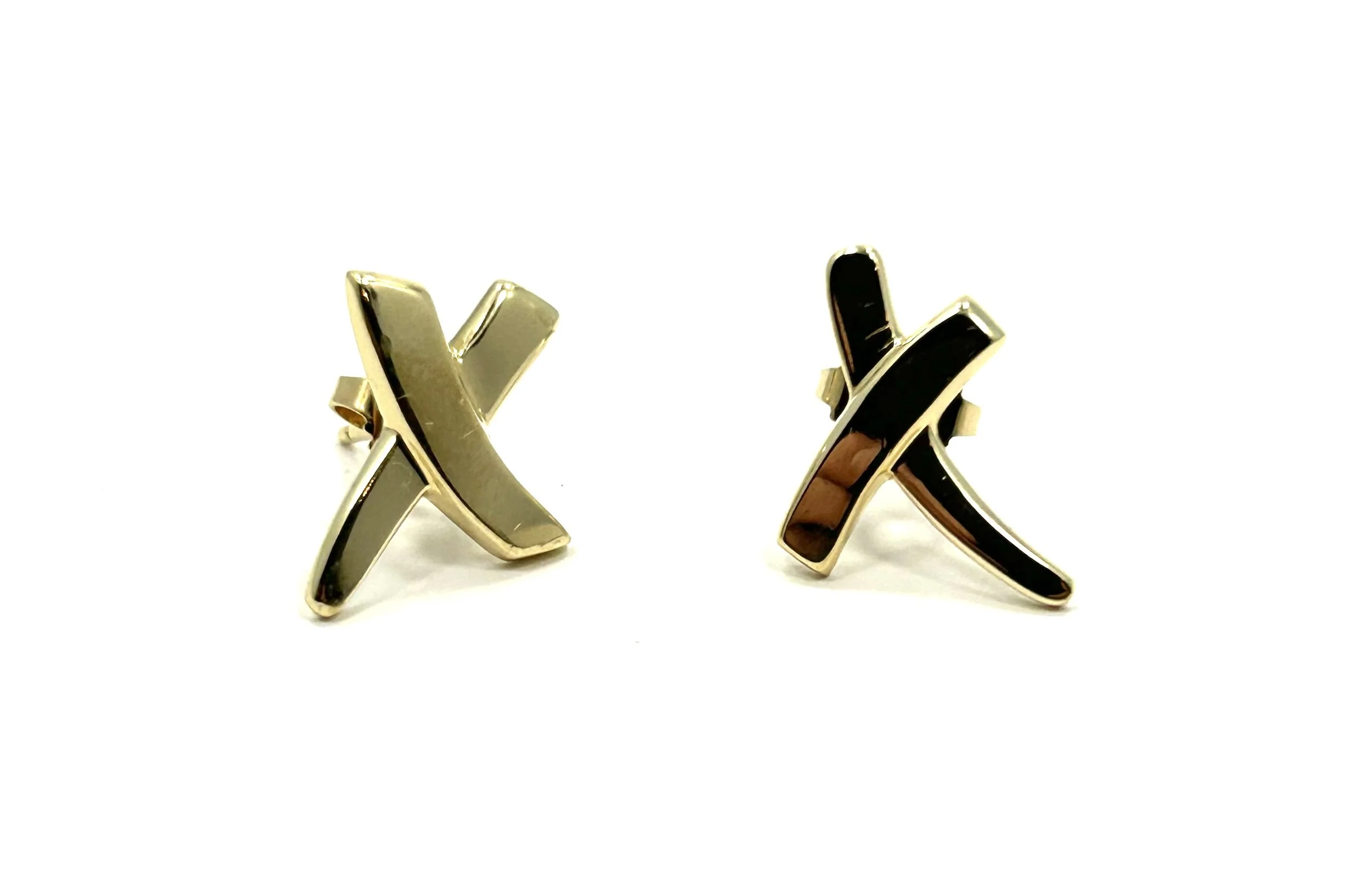 Tiffany & Co. Paloma Picasso Medium Graffiti X   Earrings