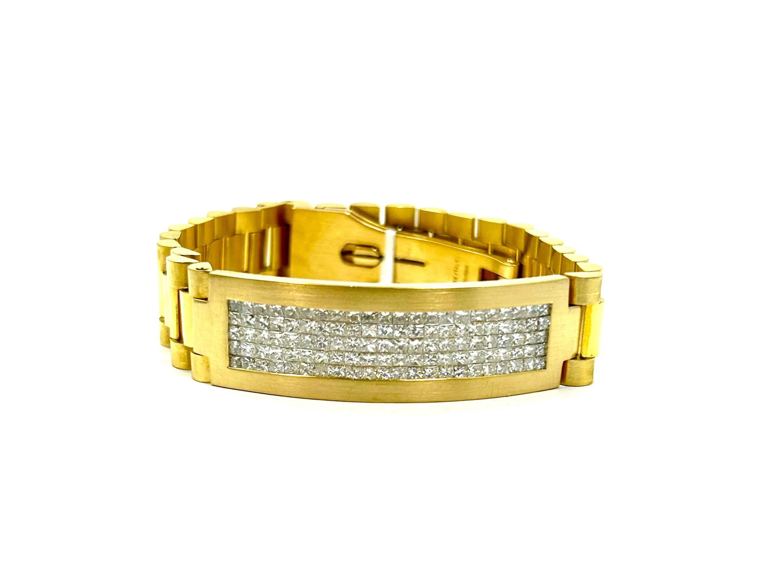 Yellow Gold Diamond Bracelet