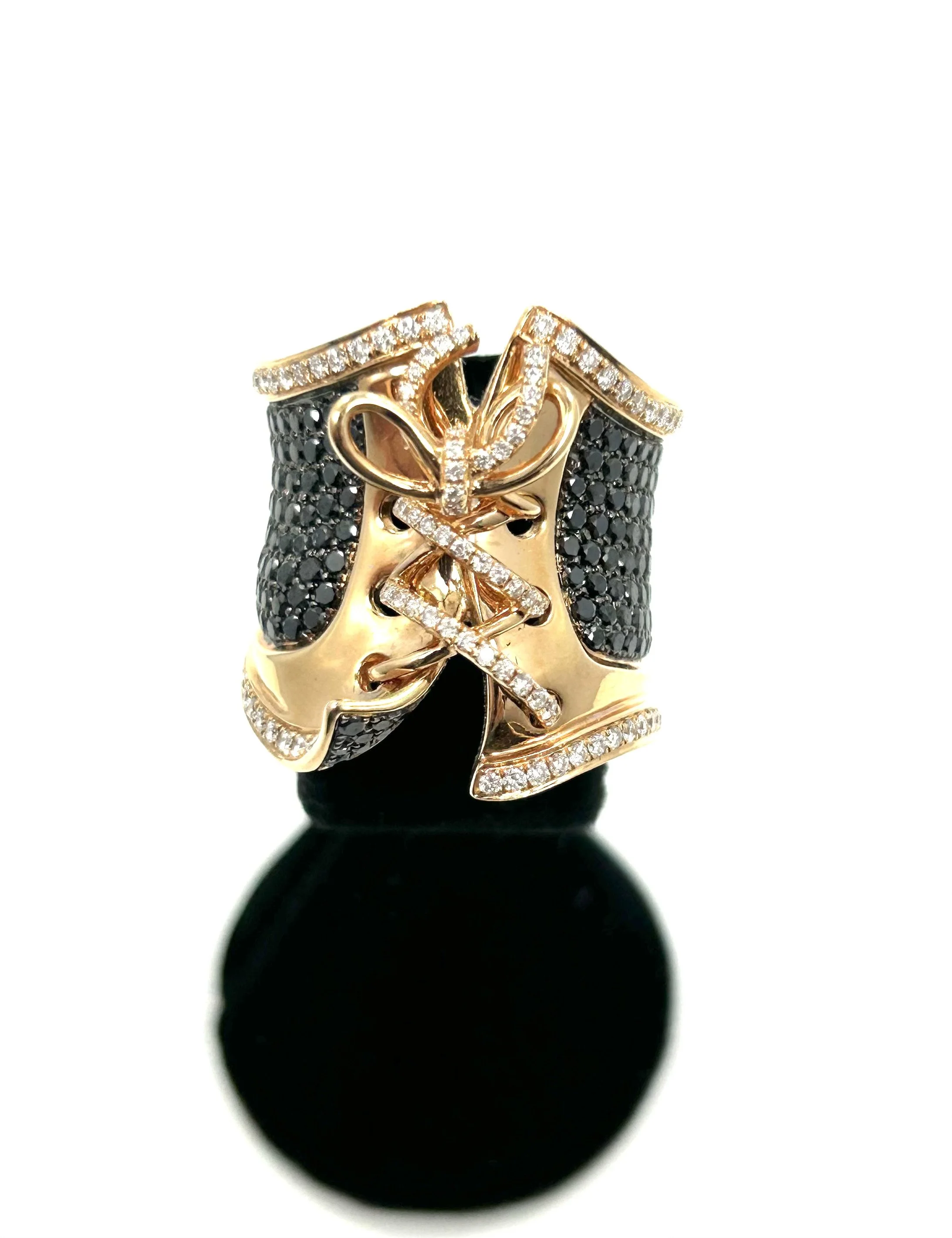 Diamond Corset Ring