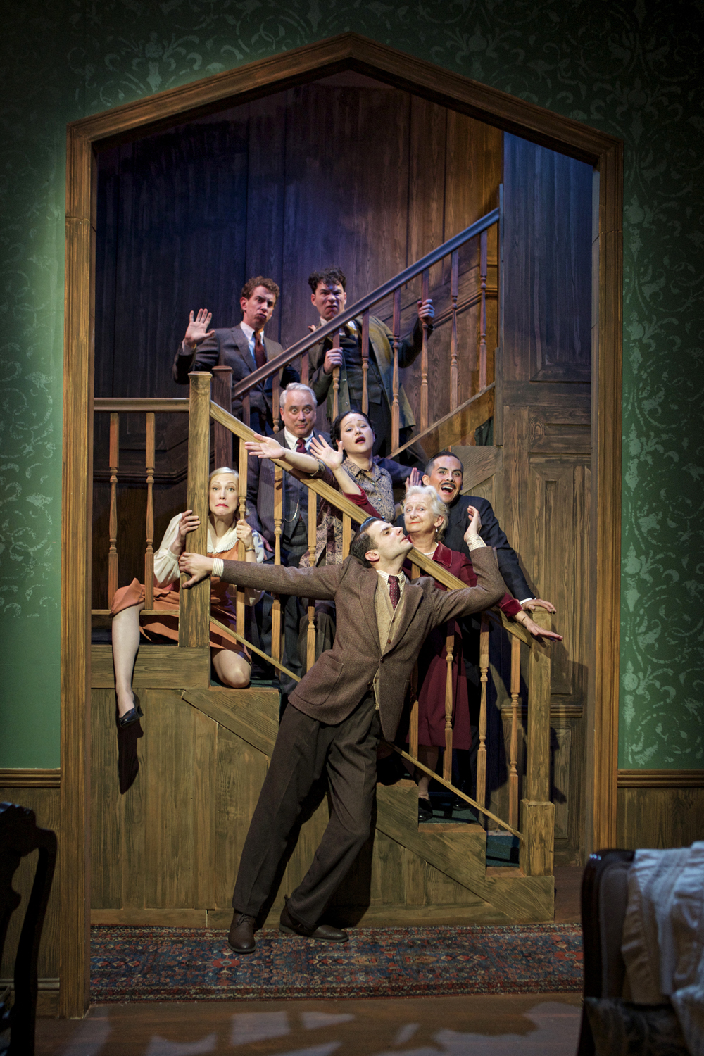 The Cast of The Mousetrap 