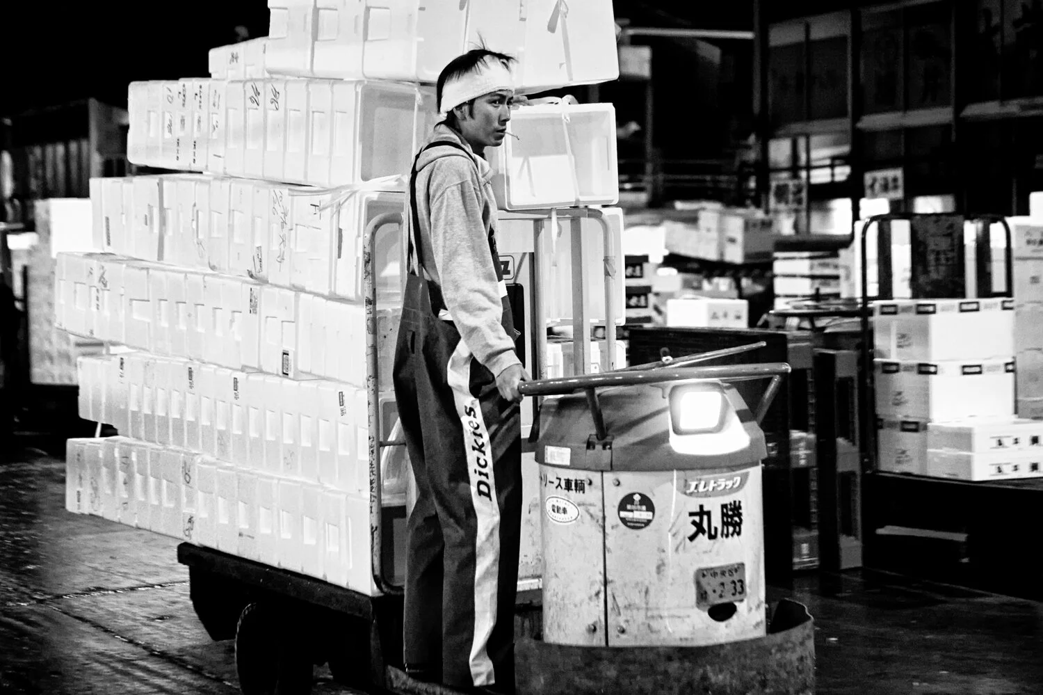 Photographing Tsukiji  Fish Market