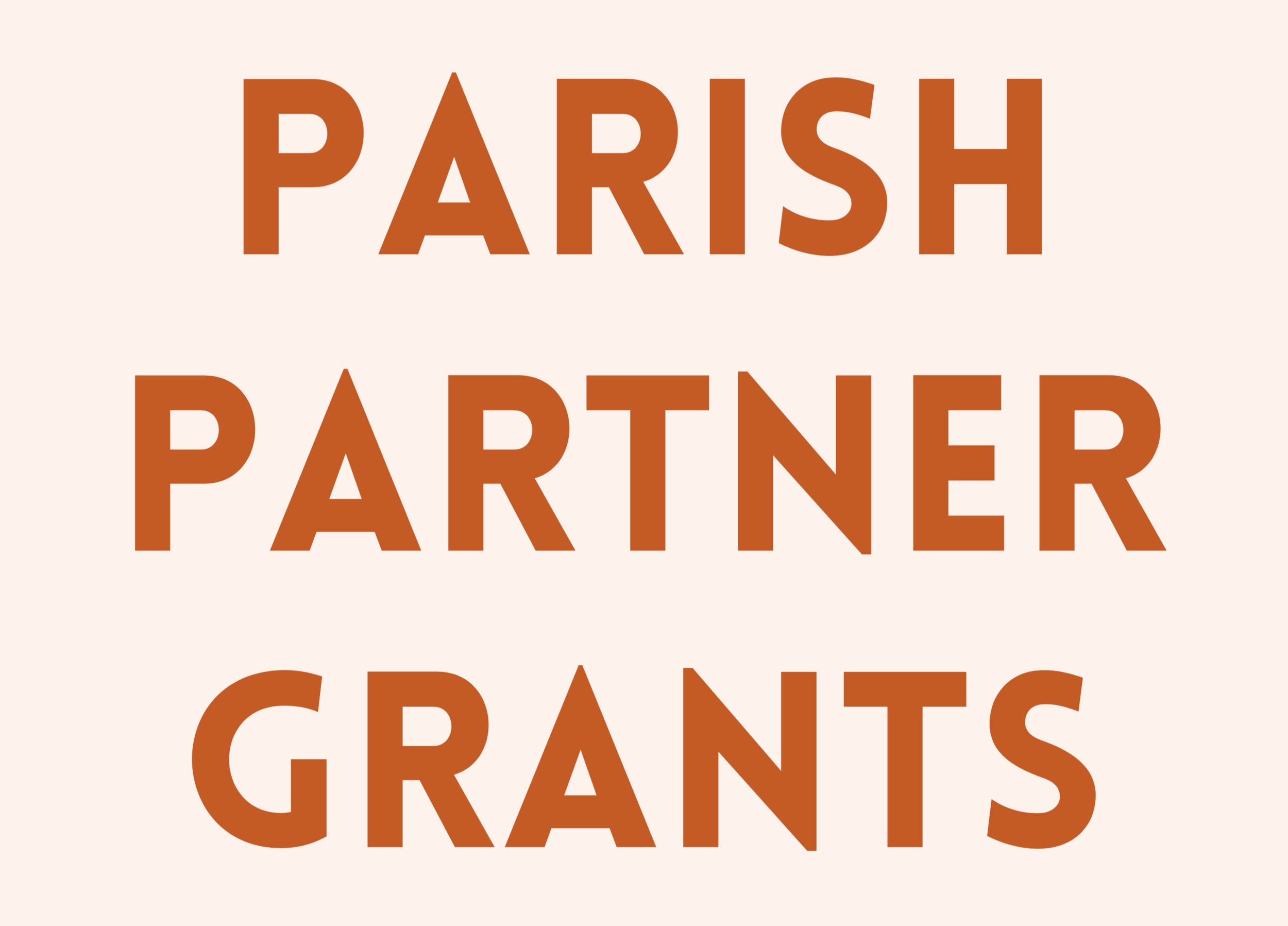 Parish Partner Grants 2021-2022