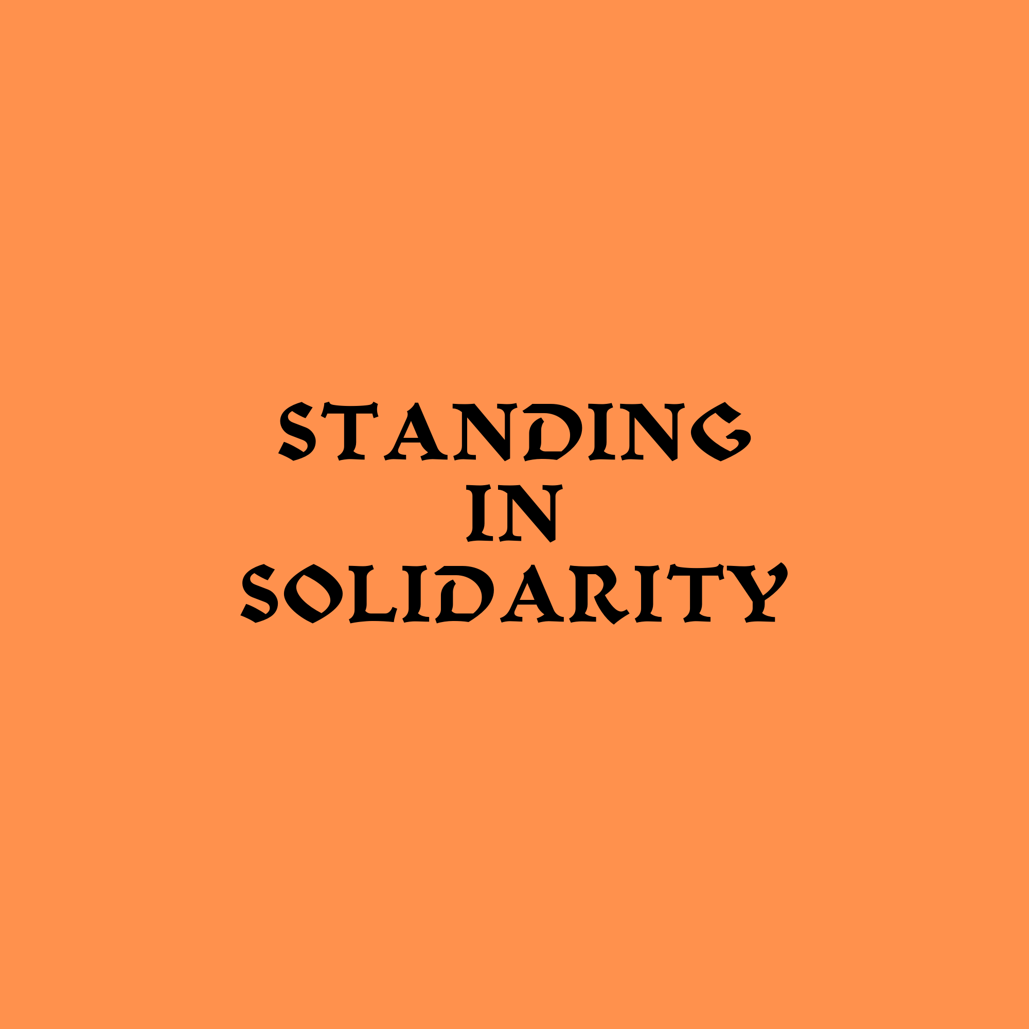 Standing in Solidarity with Immigrants and Asylum Seekers