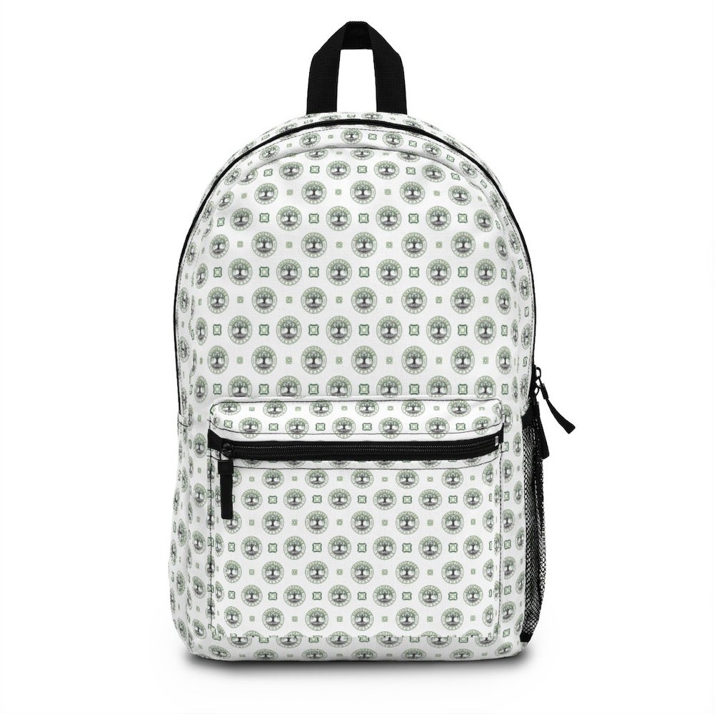 ShadeTree Visuals- White Designer Backpack (Made in USA
