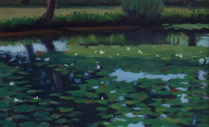 Lillies and Reflections