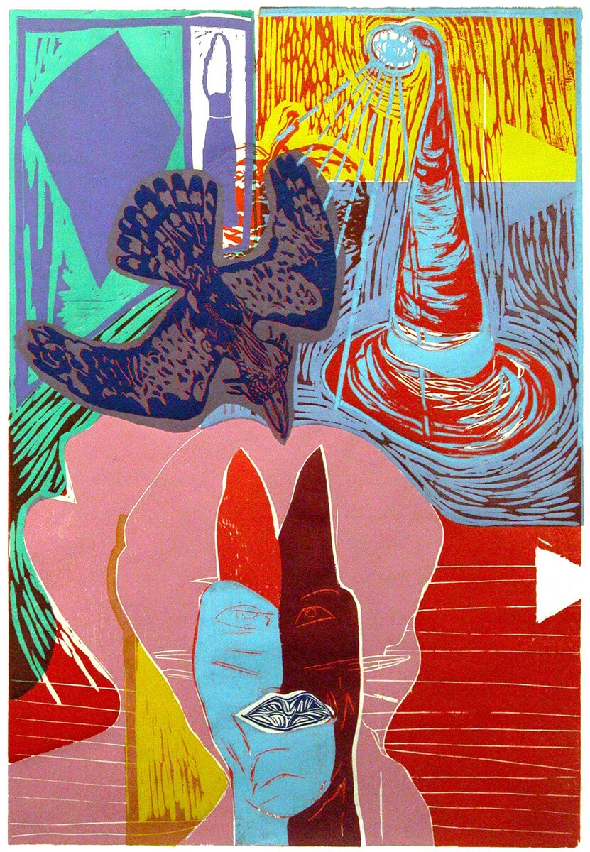 Harpy, Mojo Hat and Rabbit Head