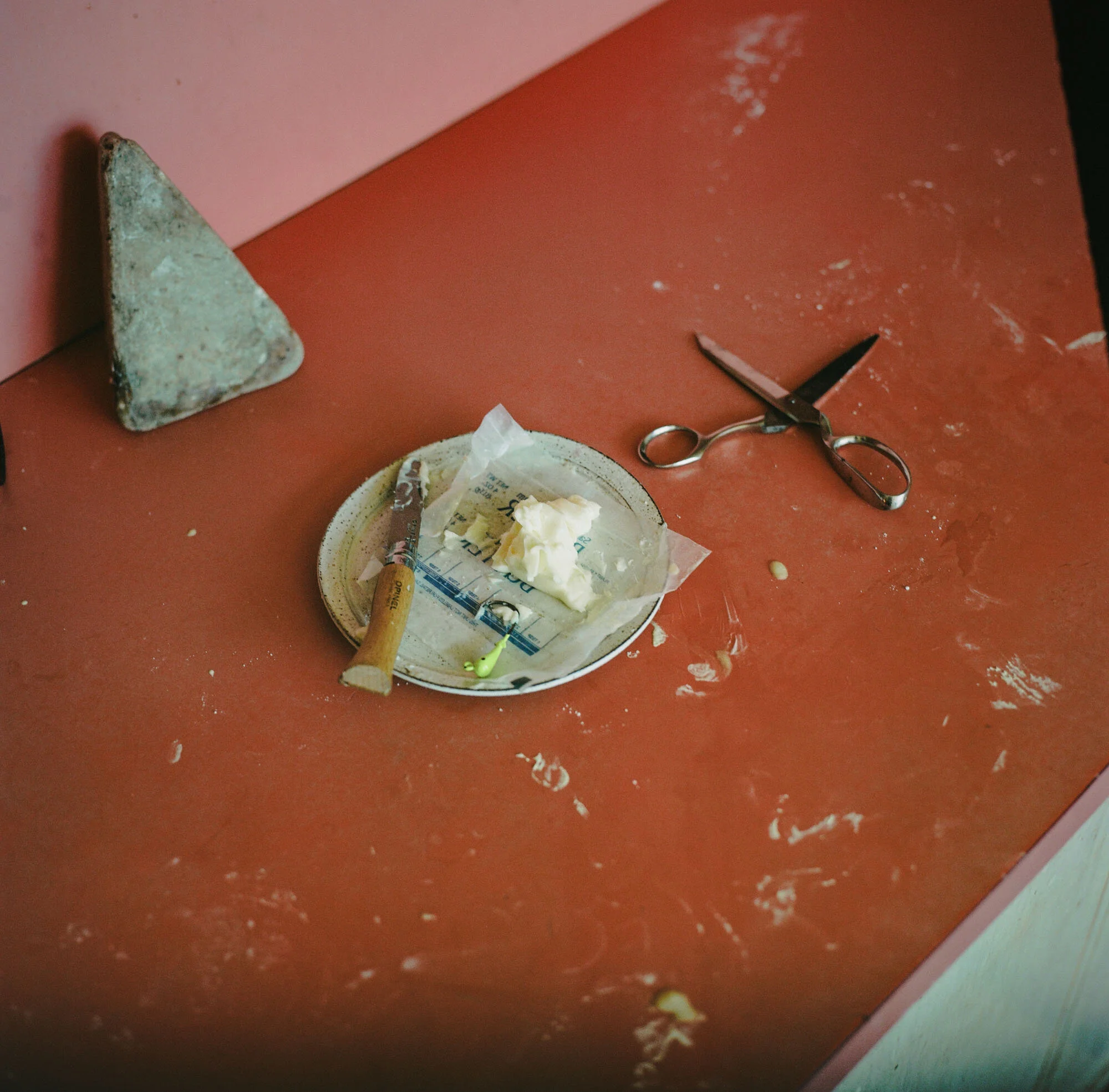 Fish Hook Scissors Pocketknife