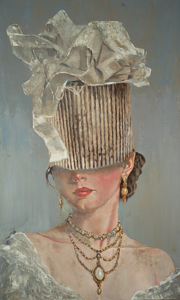 Fluted Hat With A Panache II