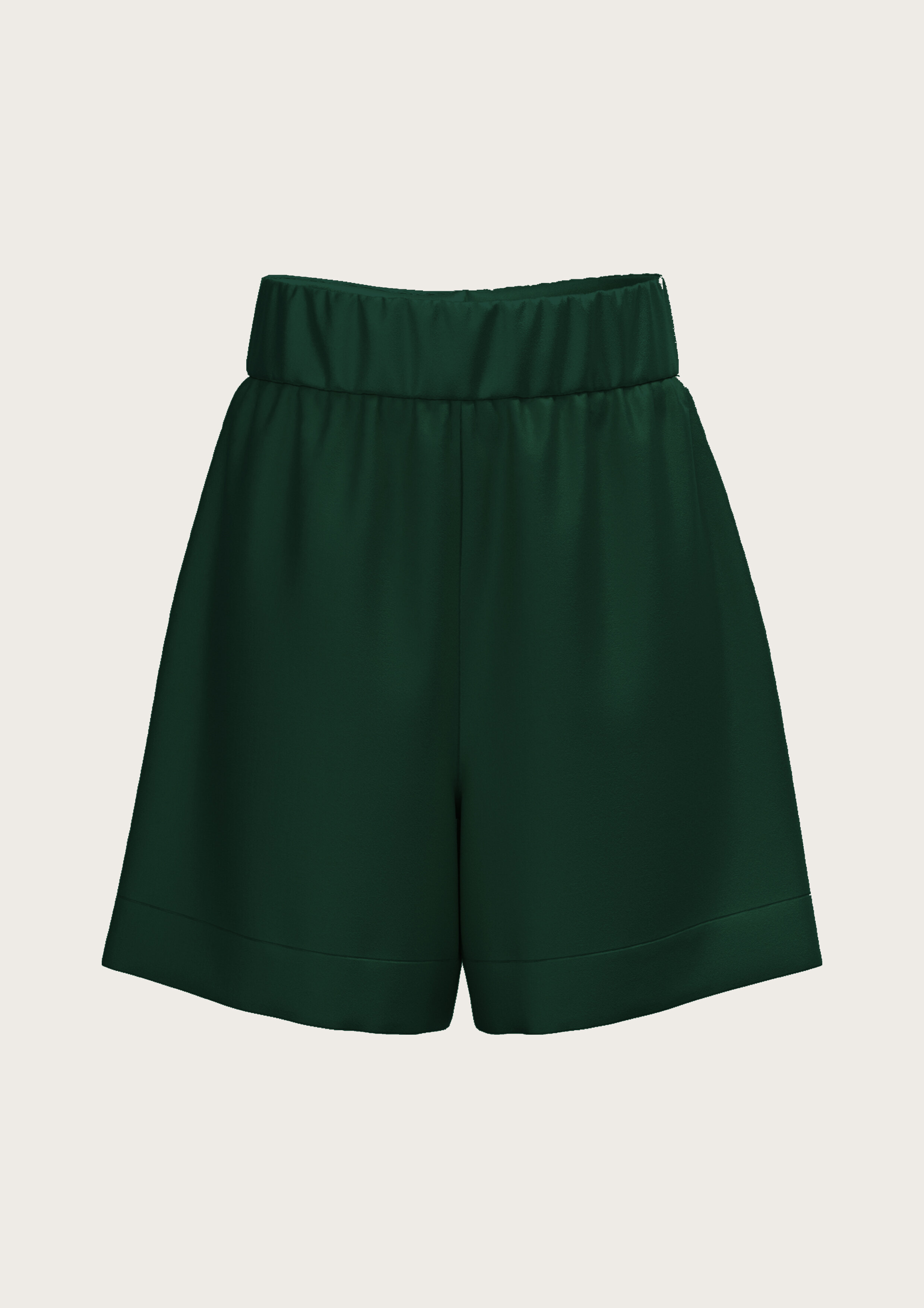 Silk Shorts in Forest
