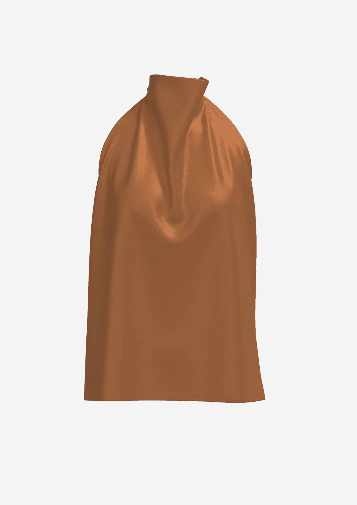 Neckholder Top in bronze