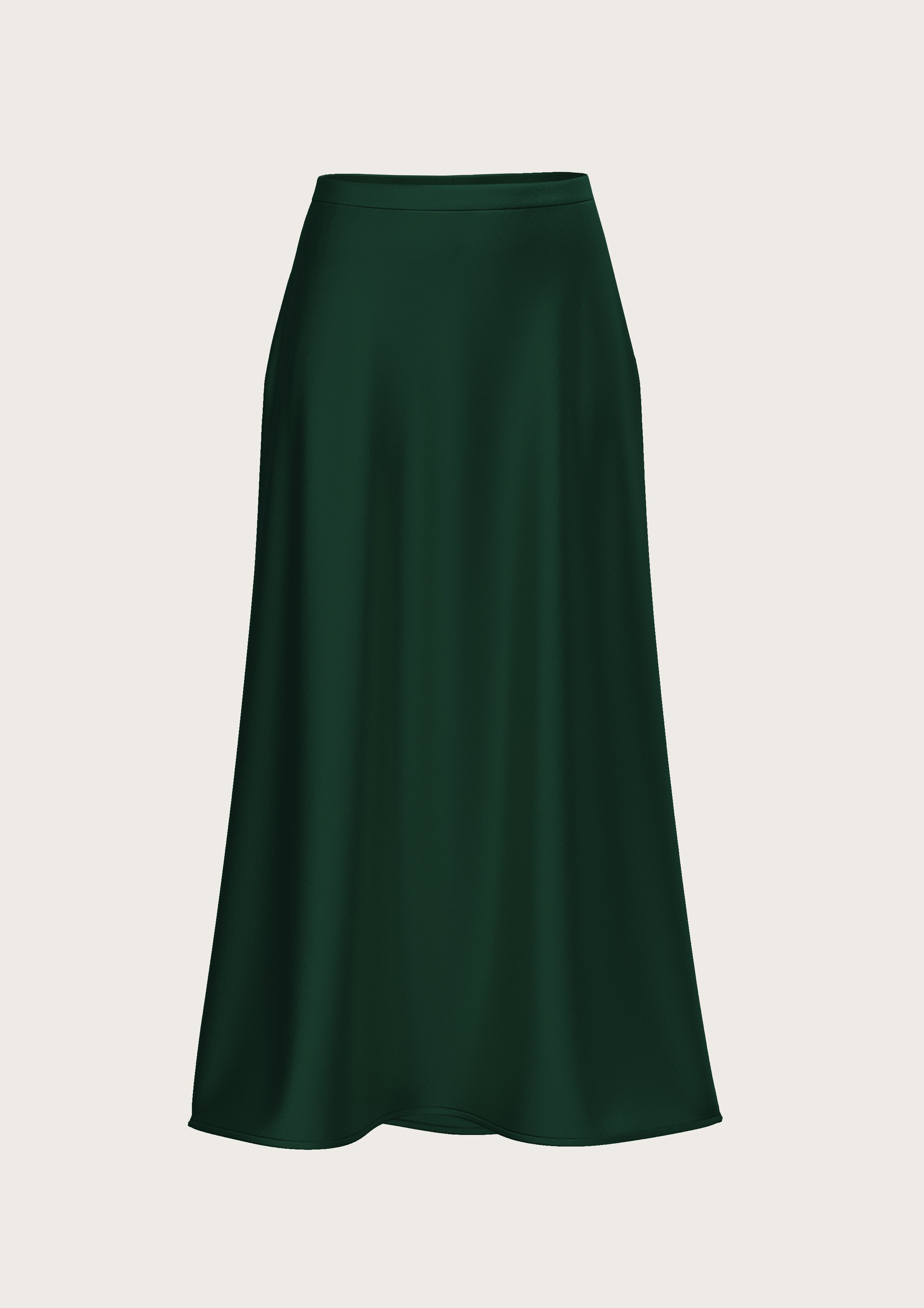 Midi skirt in forest