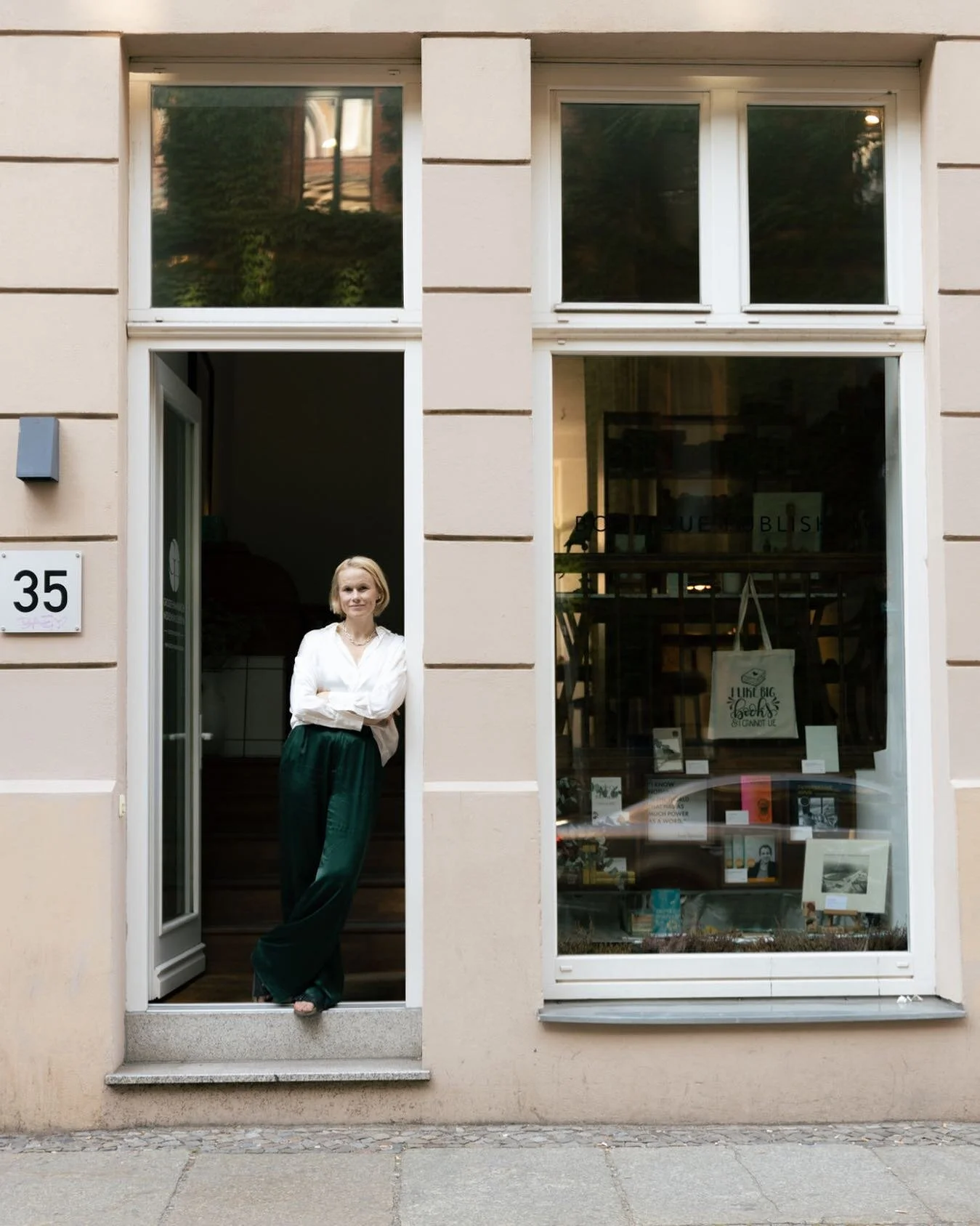 Fashion Week Showroom &amp; Shop
⠀⠀⠀⠀⠀⠀⠀⠀⠀
Did you know that our office is based in the back of publishing house and book store in Berlin Mitte?
⠀⠀⠀⠀⠀⠀⠀⠀⠀
For the upcoming fashion week we are opening our doors to present to you our ongoing collection