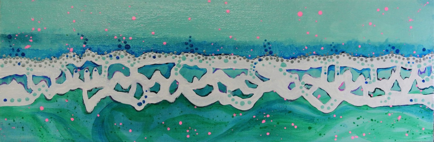  Iridescence (First painting sold) 