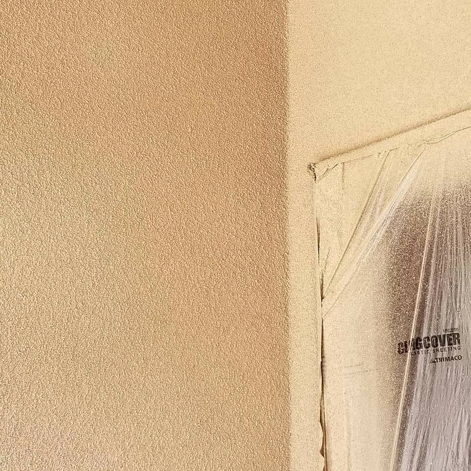 Beautiful Stucco Texture Cork Spray