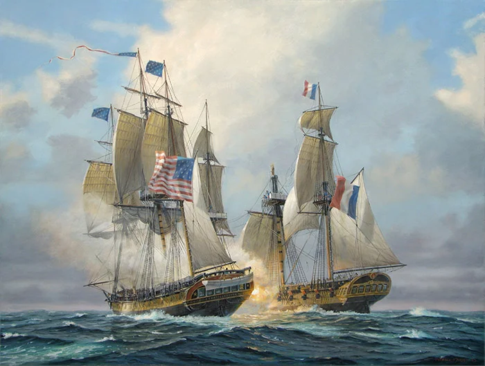 USS Constellation vs L'Insurgente