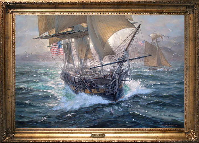 USS Constellation on Patrol