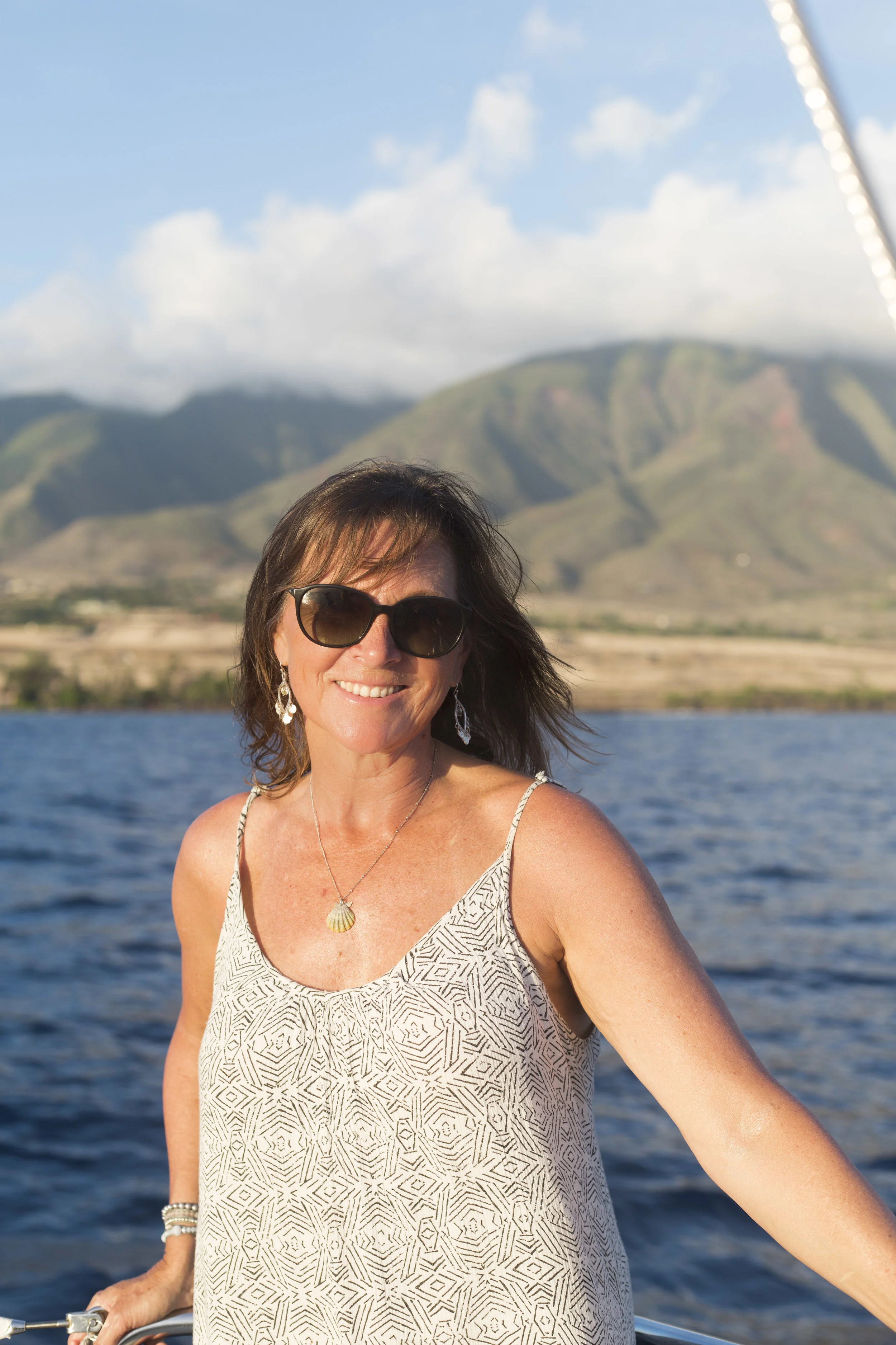 Shell Cleave, founder of Sea Hugger.