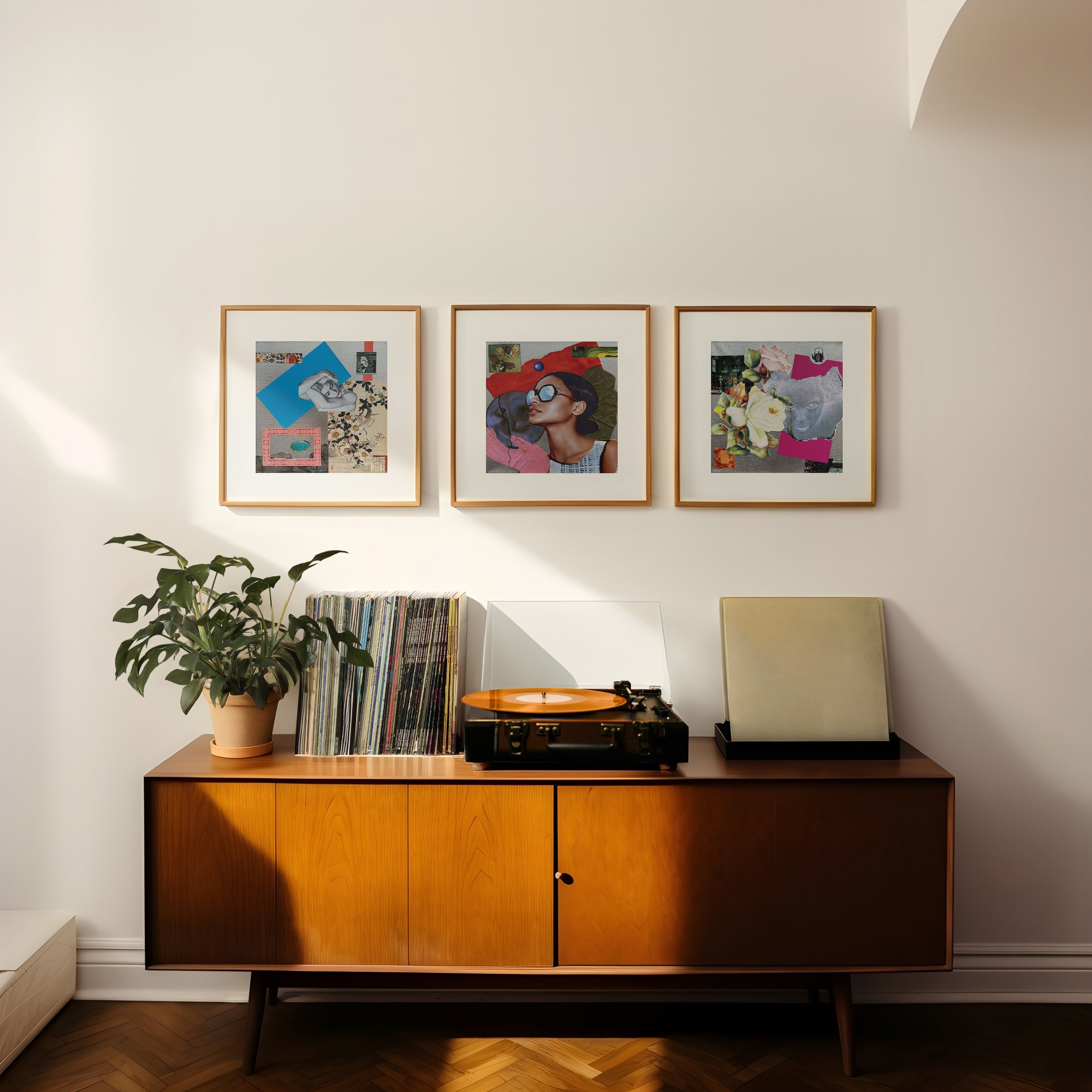 Reflective Truths Triptych A