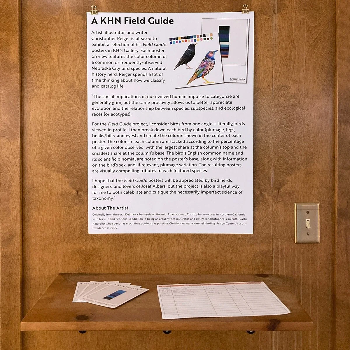 "A KHN Field Guide" — Christopher Reiger