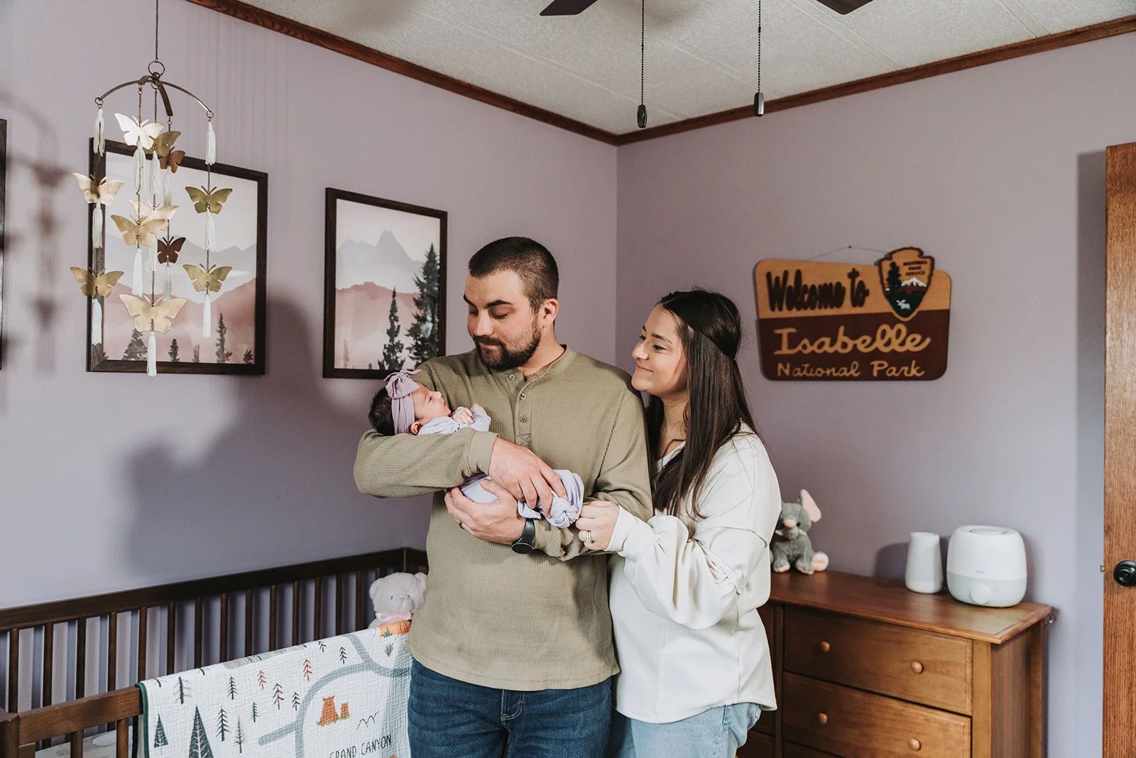 In-Home Newborn Session in Punxsutawney PA | The Hannon Family