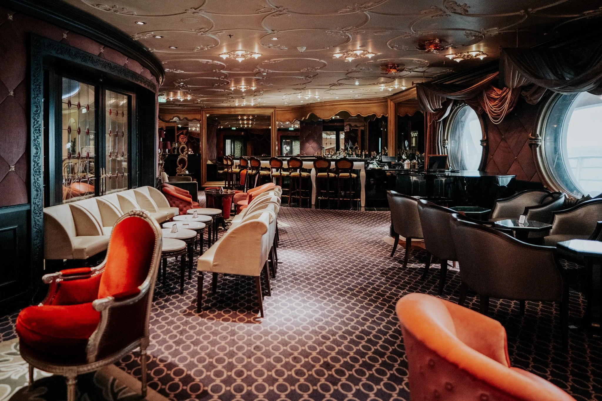 Ooh La La Disney Fantasy Wedding ceremony venue.