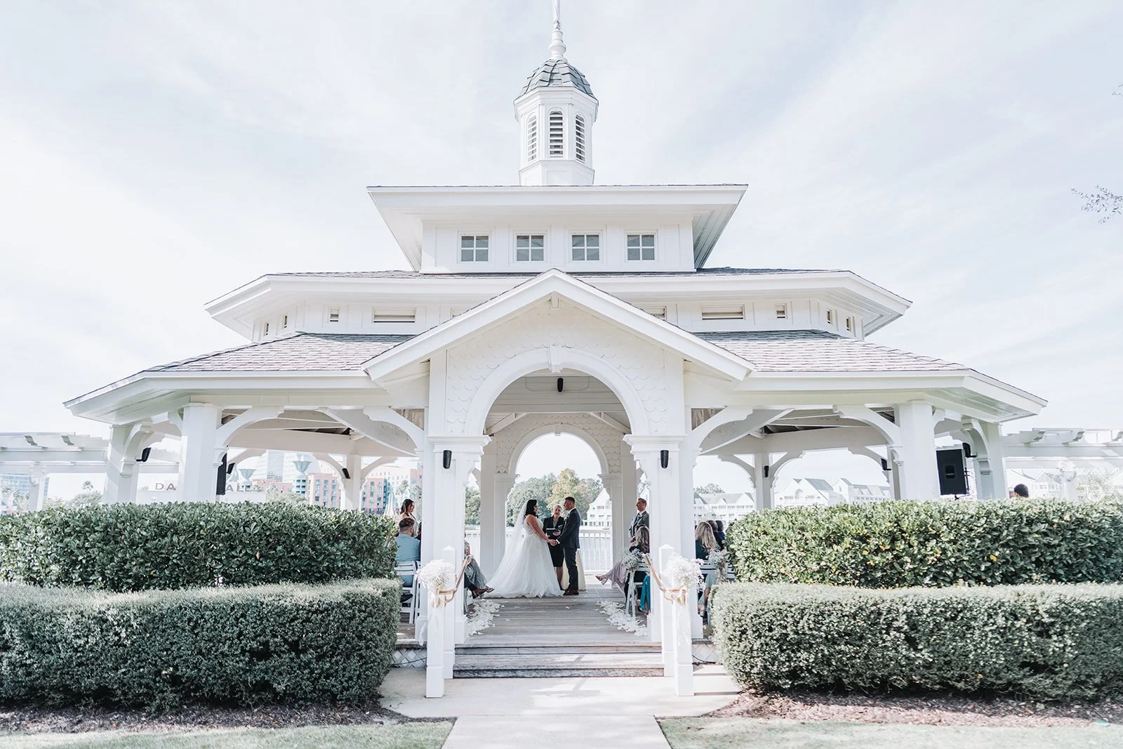 Sea Breeze Point wedding photography and videography by JTR Media Disney wedding team.