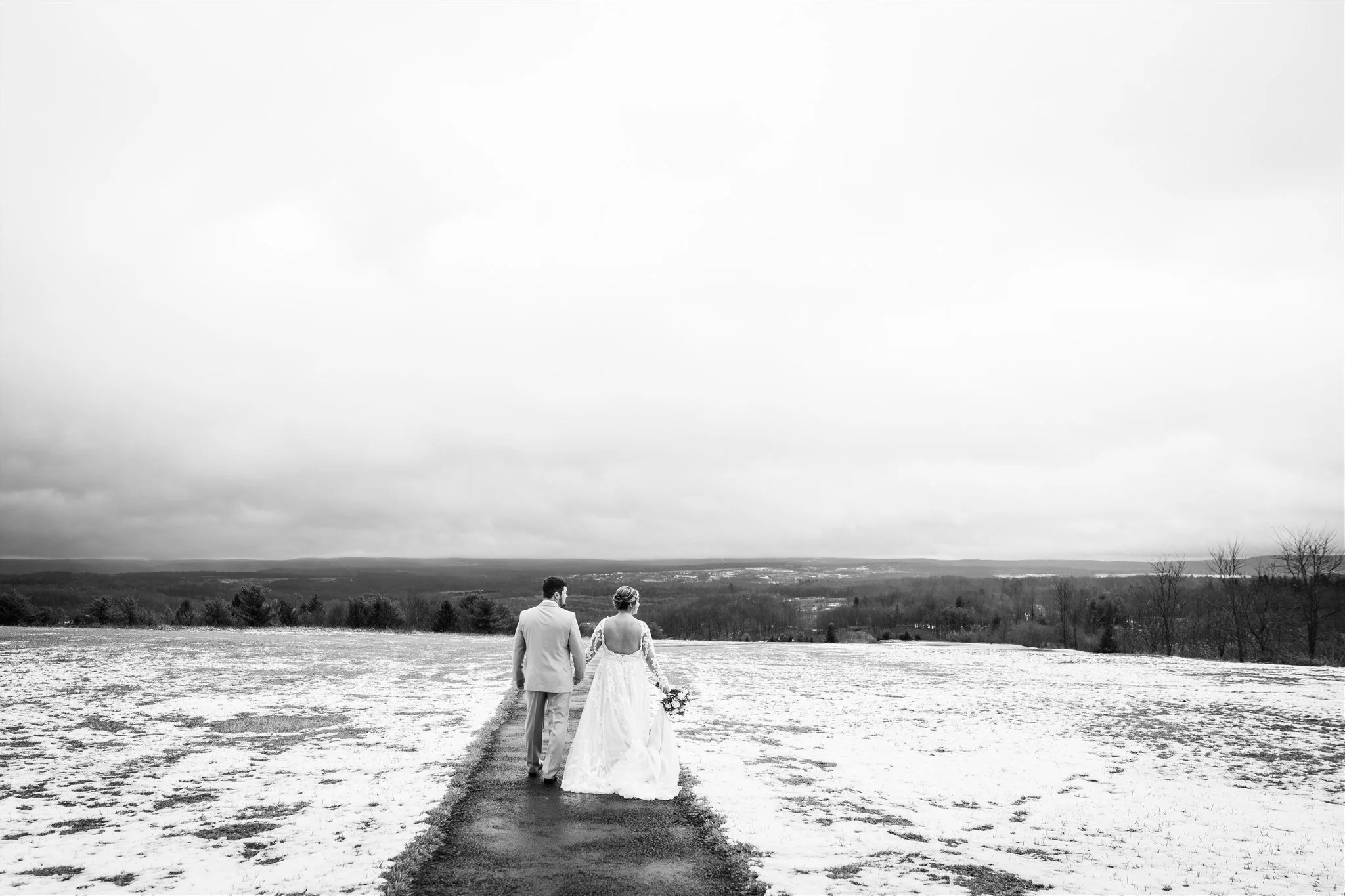Wedding couple posing for portraits in Pennsylvania, showing what professional wedding photography includes.