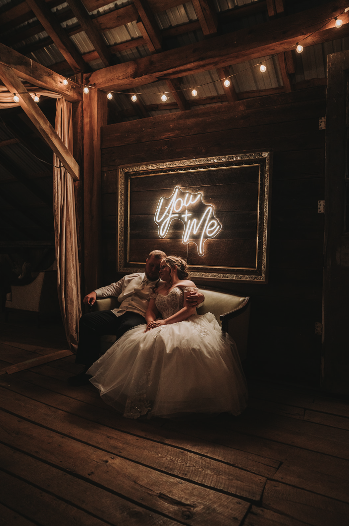 Barn reception at Gillbrook Farms wedding in Warriors Mark PA.