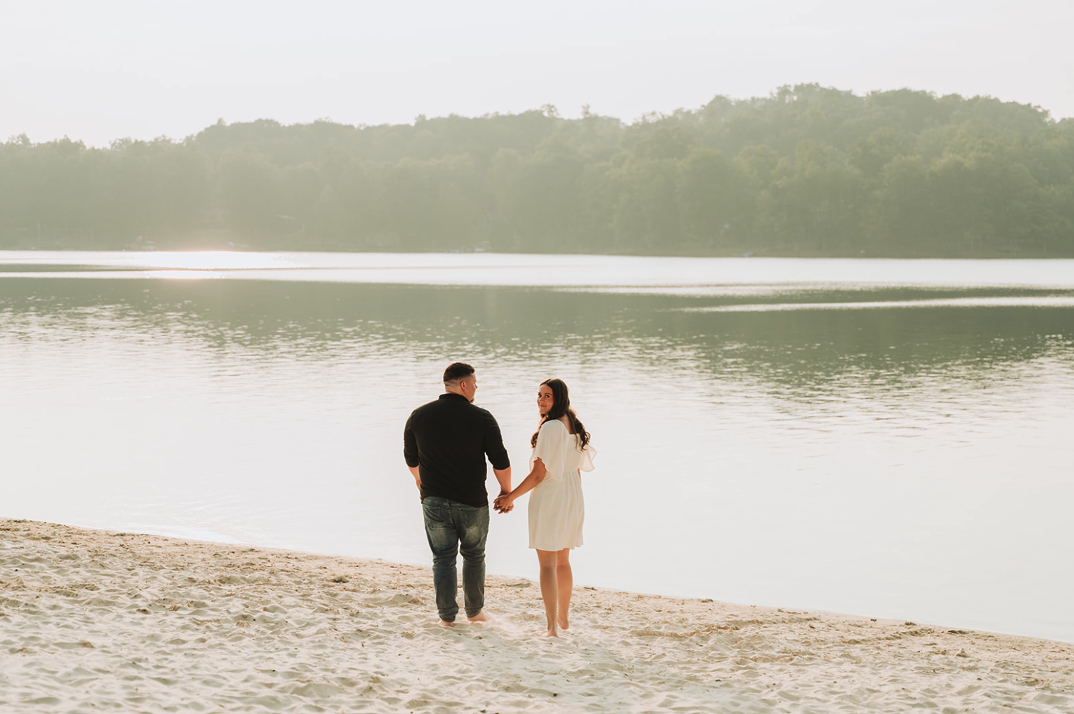 beach-engagement-session-treasure-lake-central-pa.