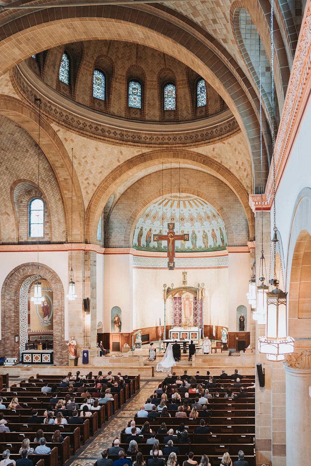 Saint boniface pittsburgh wedding ceremony.