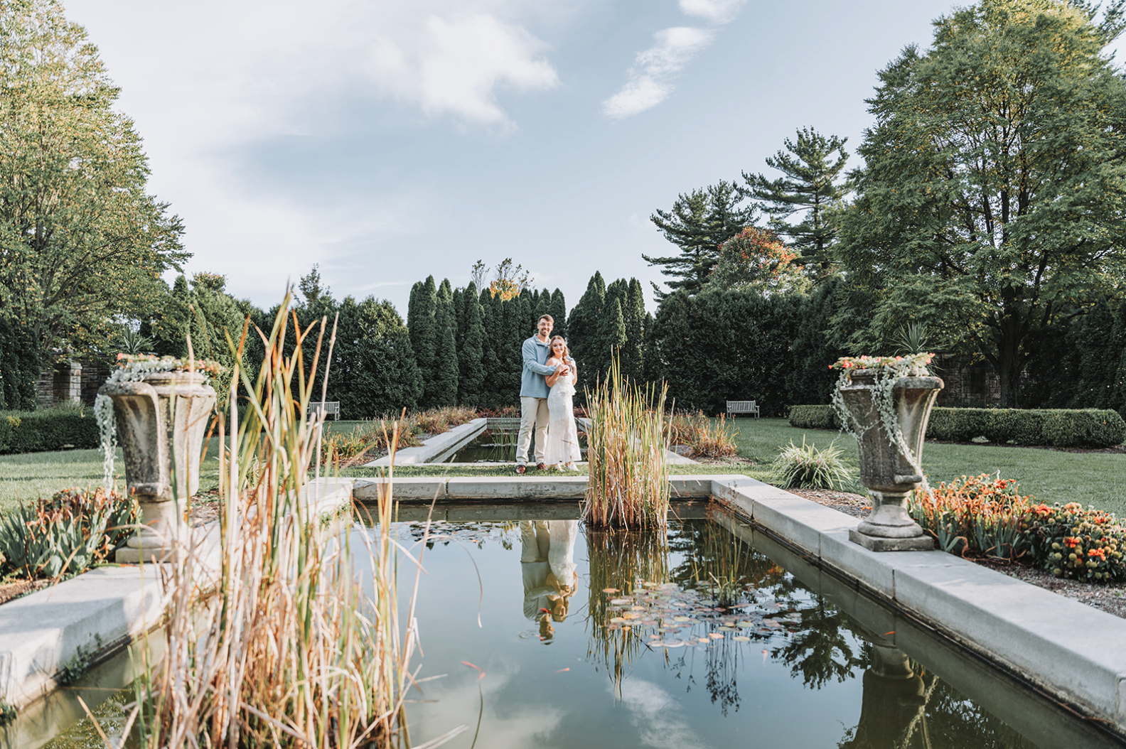 Engagement session locations mount assissi gardens.