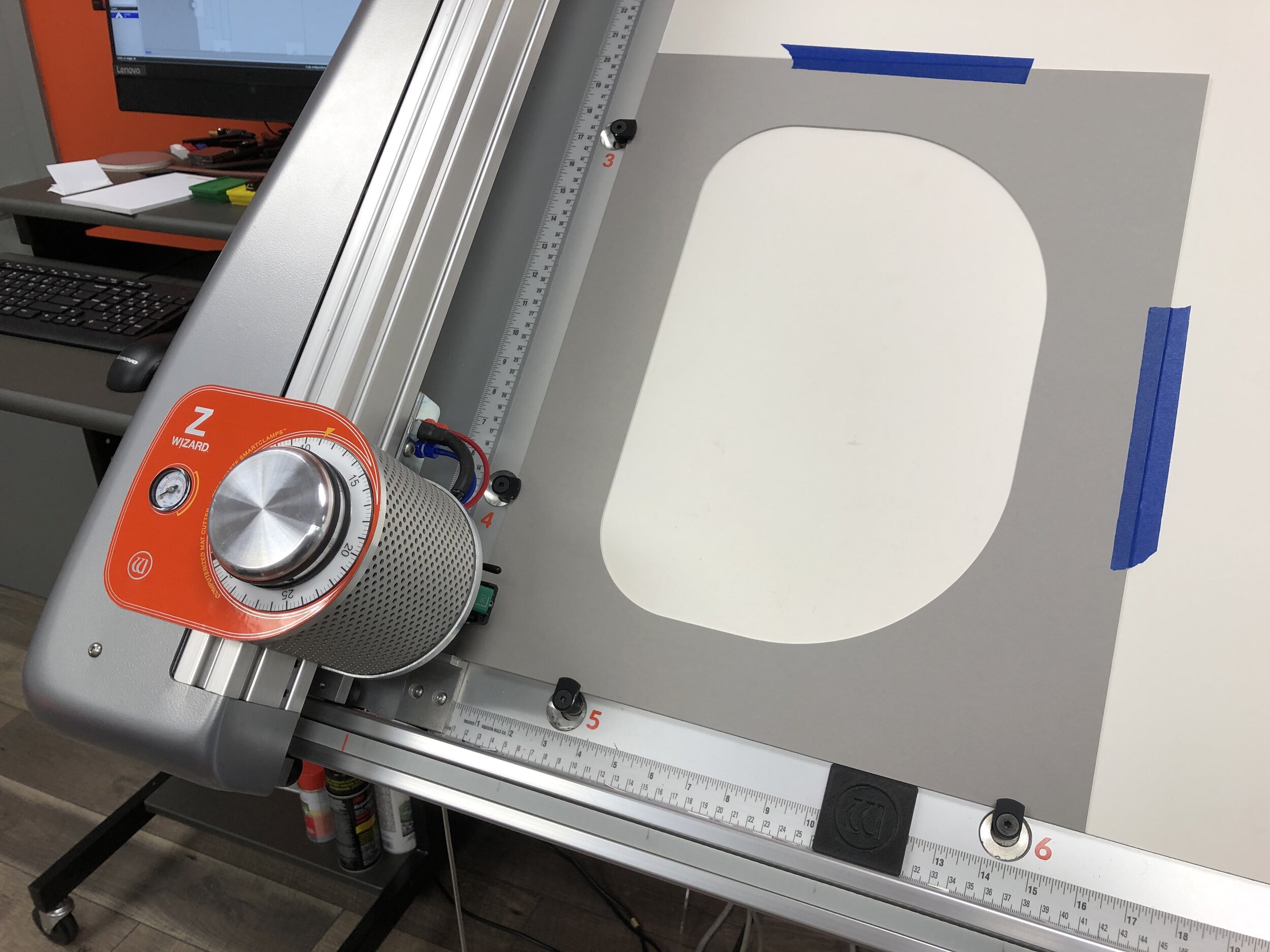 Securing the Spacer &amp; Material