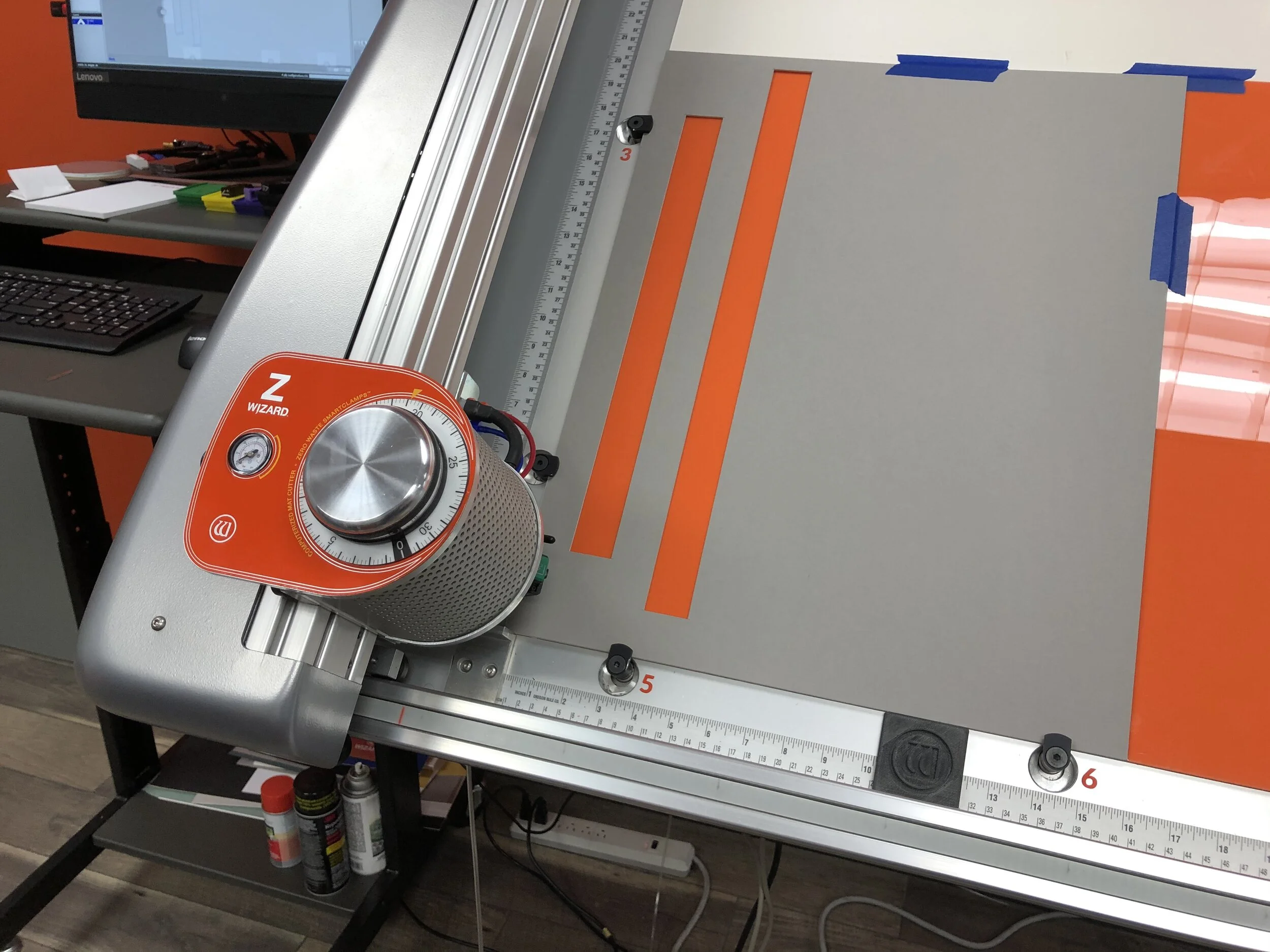 Headband &amp; Stiffener Setup to Cut