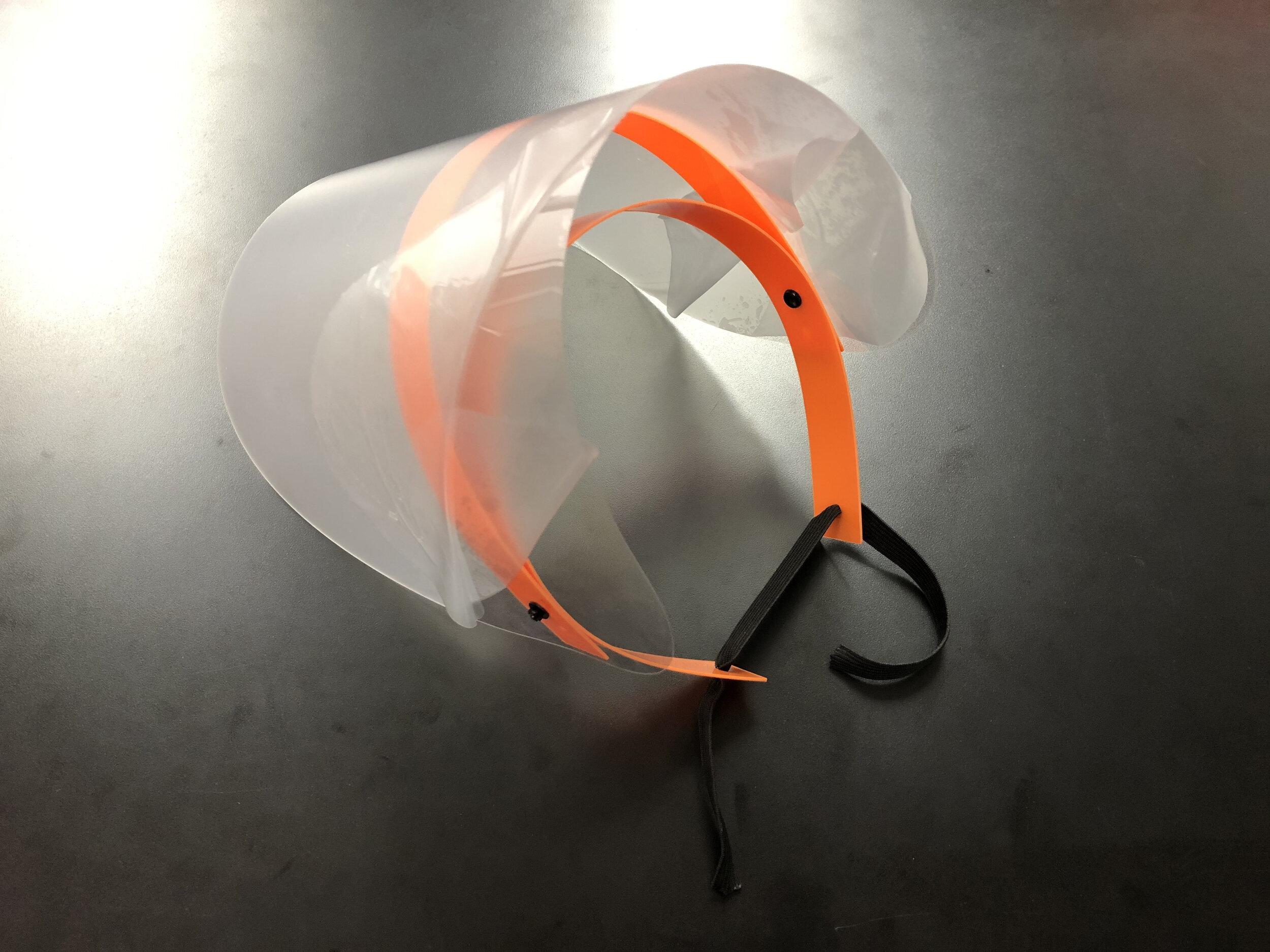 2: Thread Elastic Band Through Headband