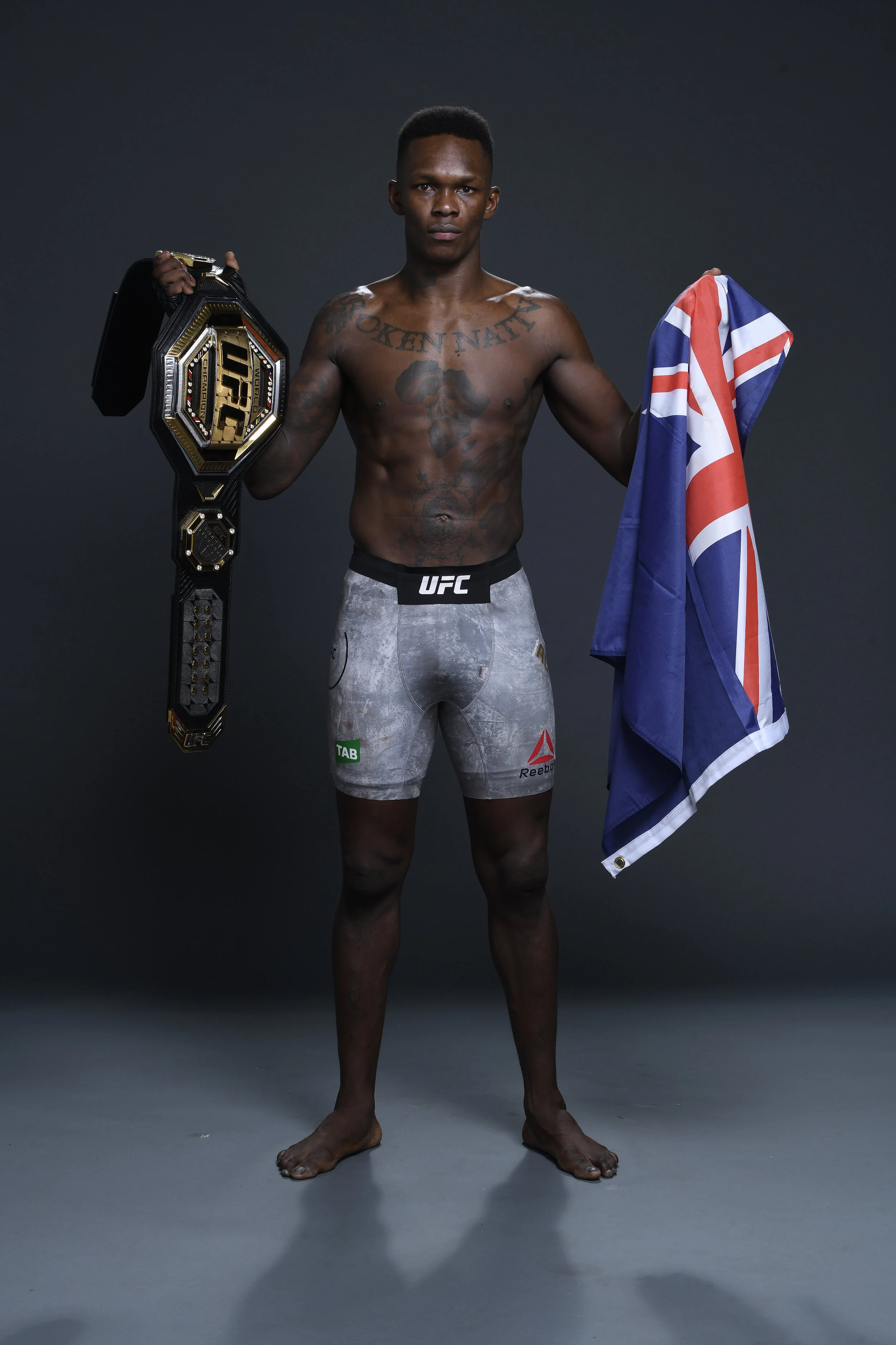 israel adesanya shorts