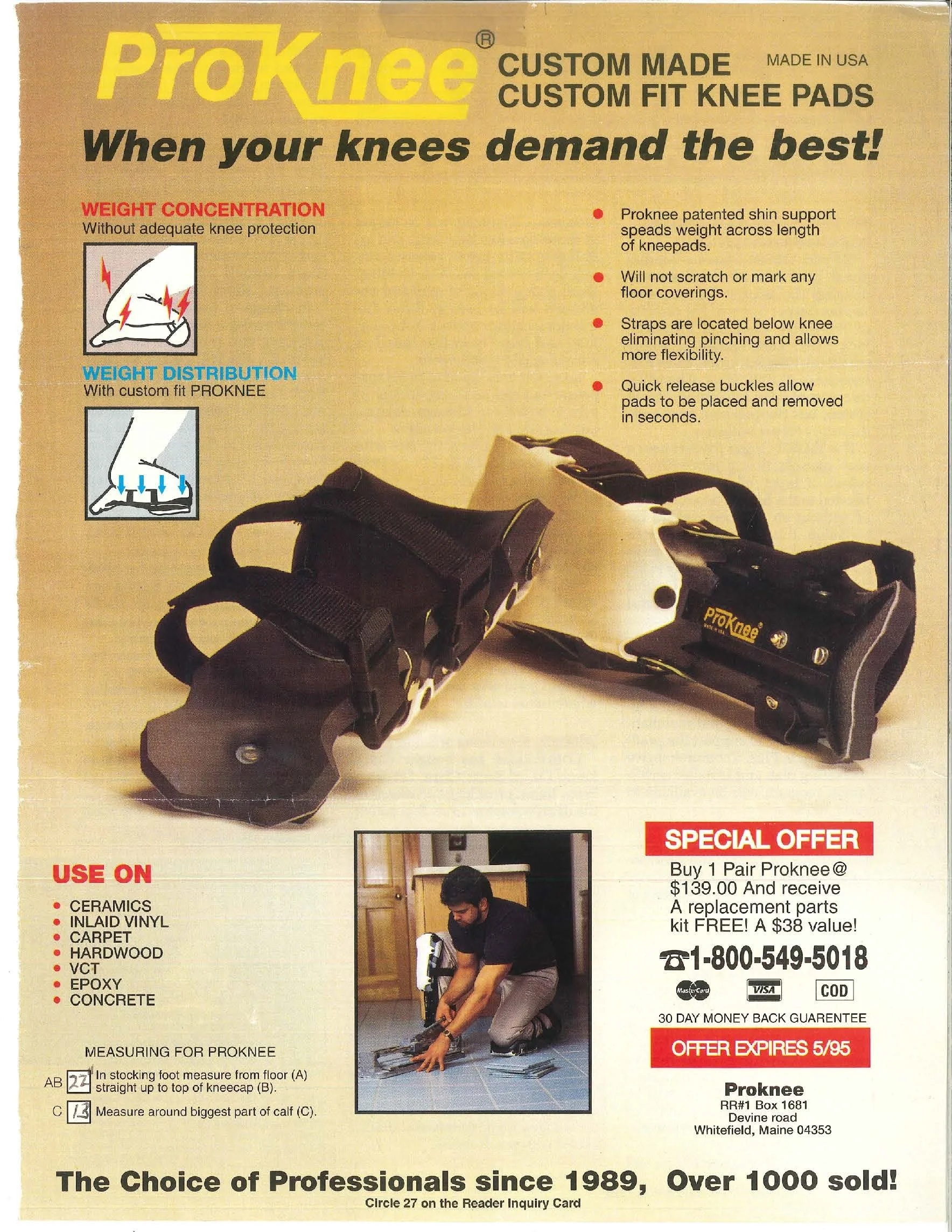 Our Story — ProKnee® Professional Knee Pads & Tools Floor Covering
