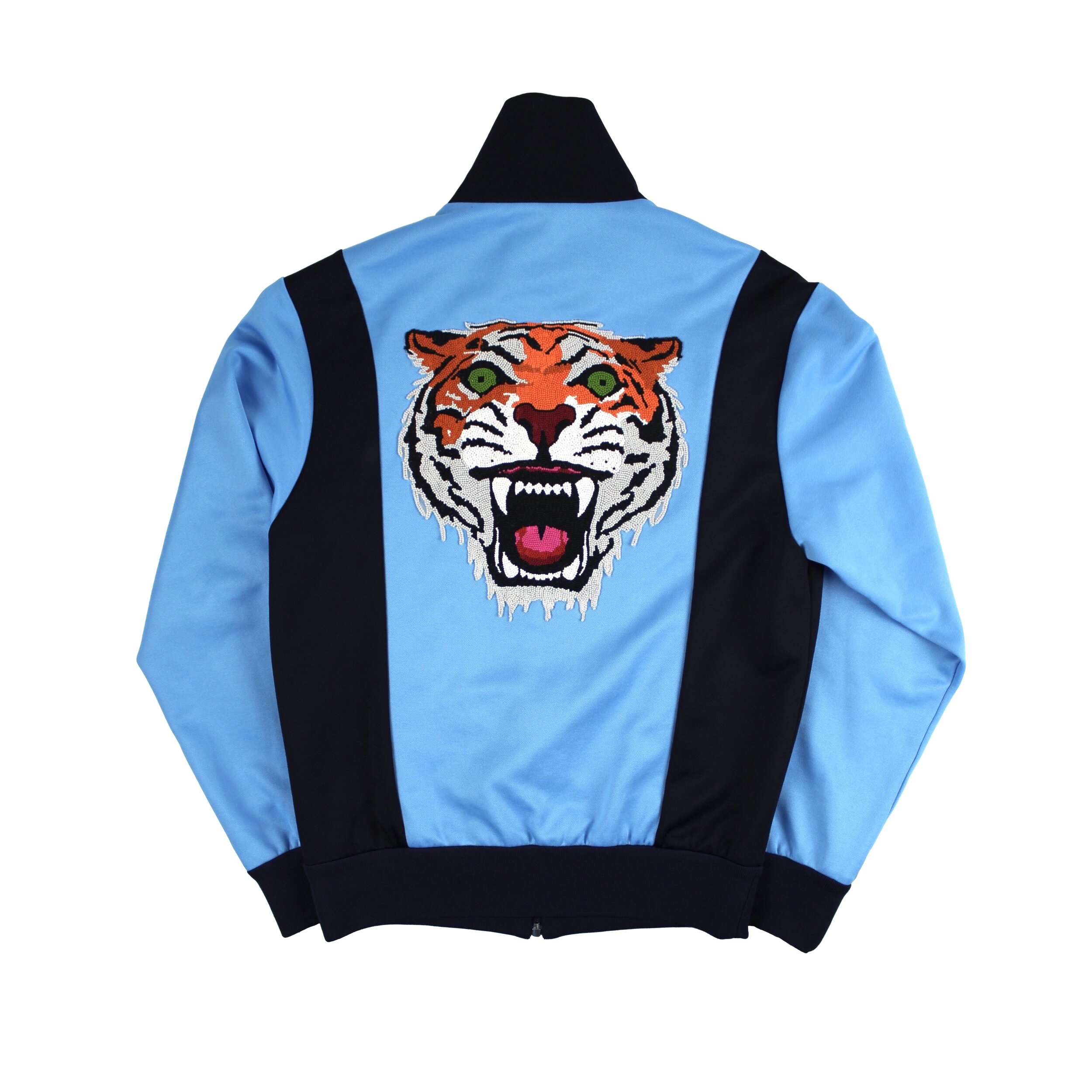 Gucci Blue Tiger Technical Track Jacket