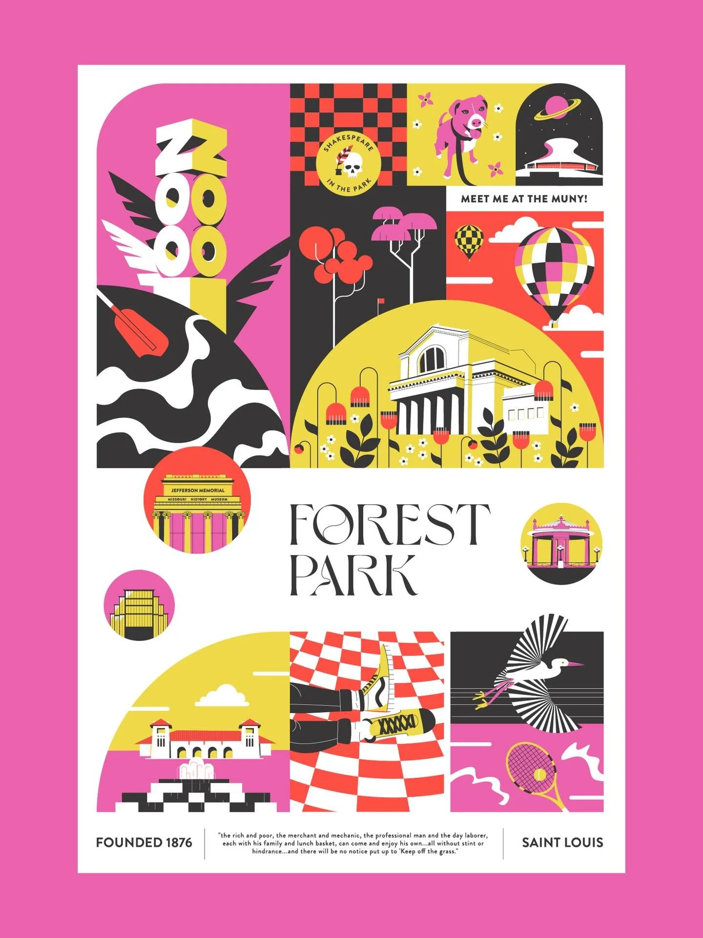 A quick throwback to a project from Spring 2022! 

This poster caught the eye of the US Open, which helped me to become the Theme Artist in 2024! Keep swiping to see the two illustrations from this piece that they loved most. 😄

#posterdesigns #illu