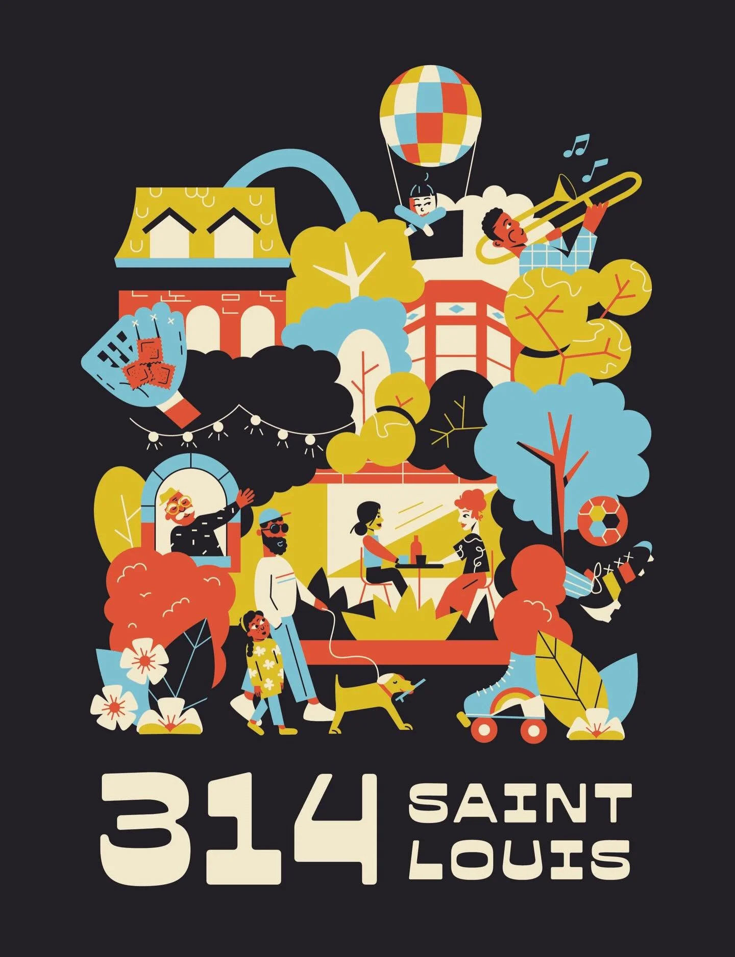 Happy 314 Day y&rsquo;all!!! May your day be as warm and cozy as the inside of a toasted ravioli. 

#stlouisonly #stlouisgram #illustrationoninstagram #stldesign #illustrationdesign

@314day