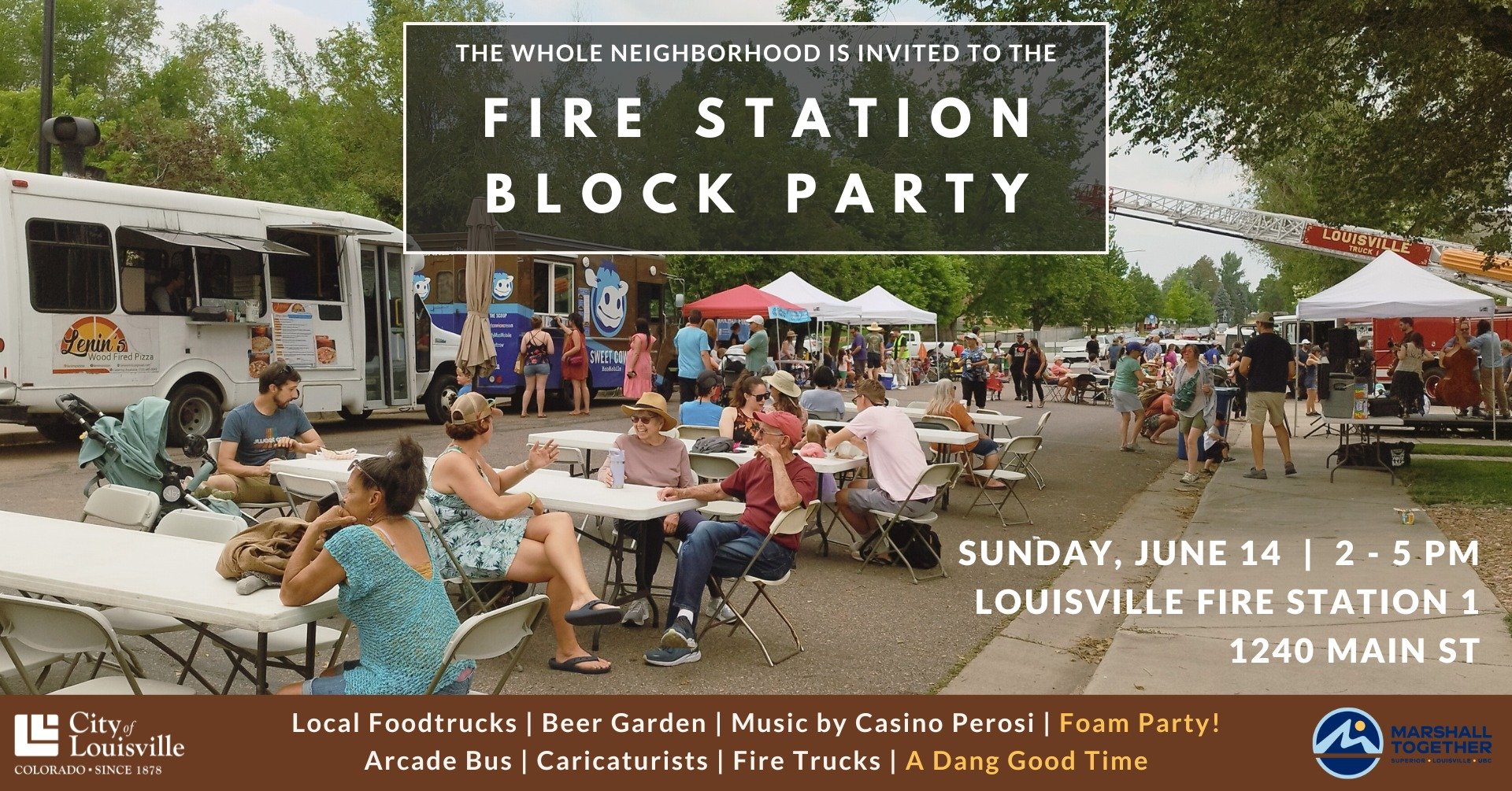 Louisville Fire Station Block Party