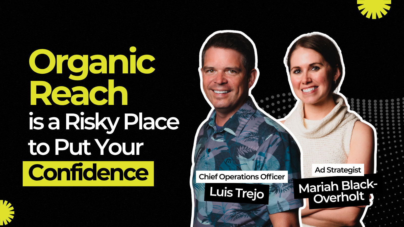 Organic Reach is a Risky Place to Put Your Confidence