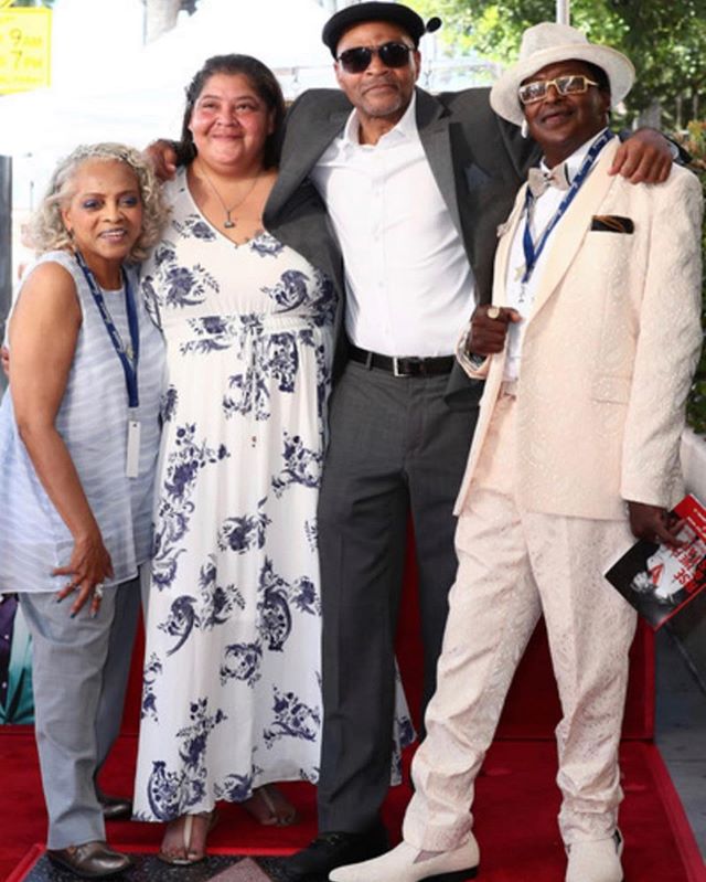 It was a beautiful day for #jackiewilson&rsquo;s family and fans on September 4th. Here are his four surviving children being presented with his star on the #hollywoodwalkoffame.  Among other loved ones and friends, They were happily joined by Jackie