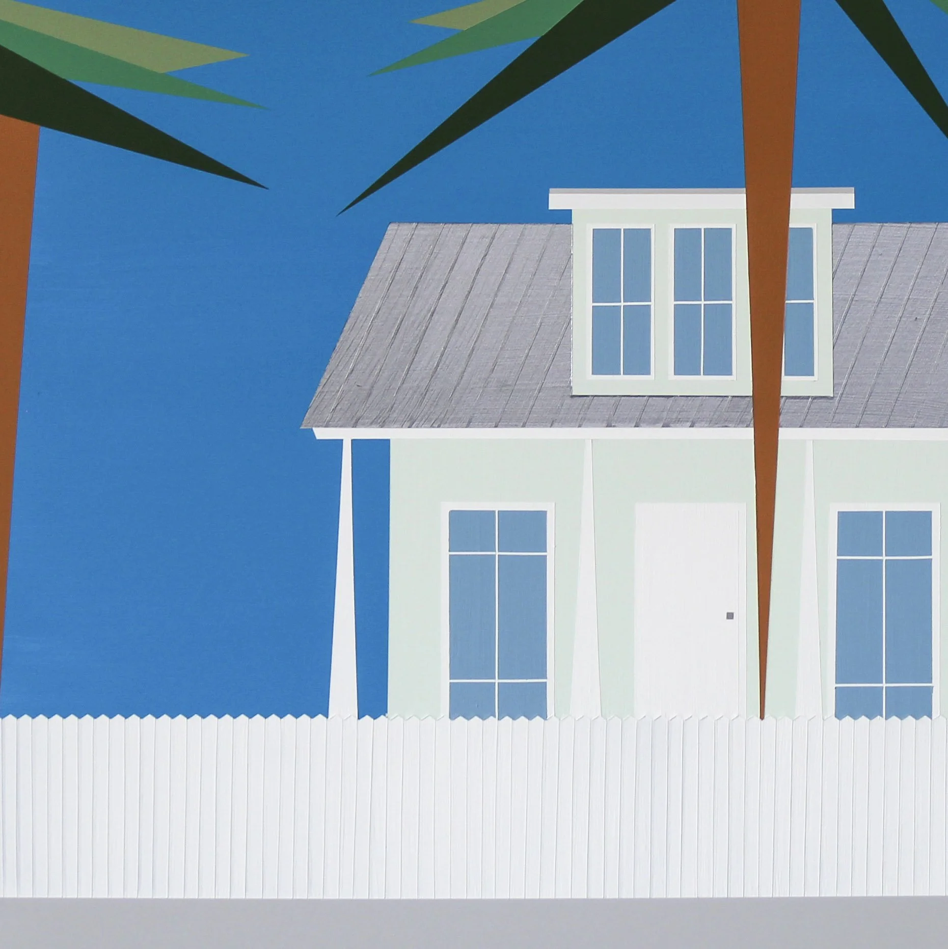 Key West 86, Acrylic, 16 x 16 in.