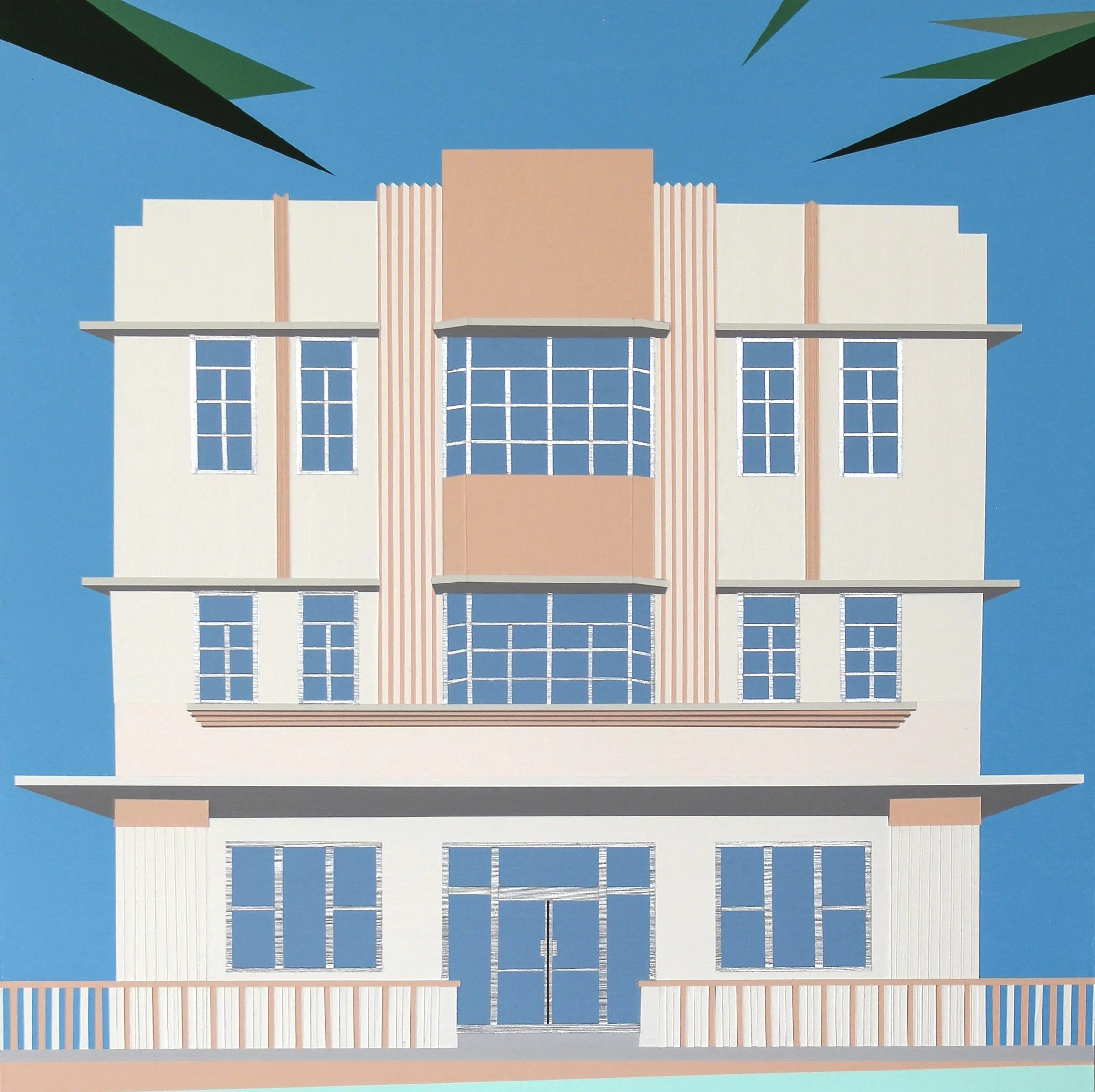 South Beach 1, 20 x 20 in.