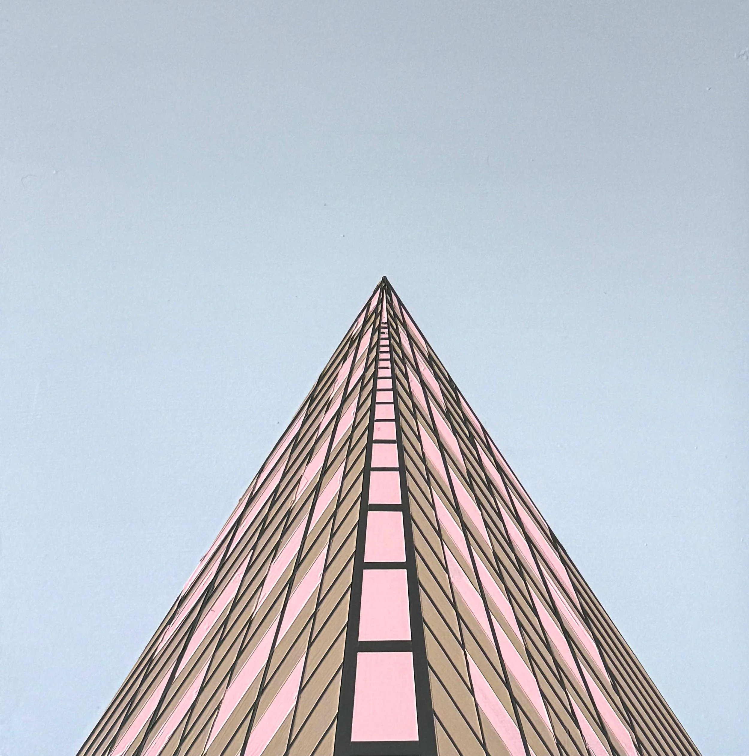 The Big Pink 2, 12 x 12 in.